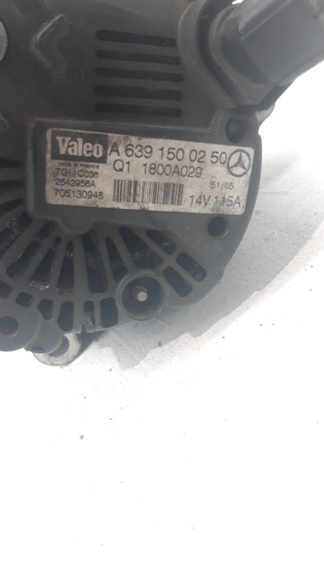 Alternador MITSUBISHI COLT BERLINA 5 (Z30A) 2