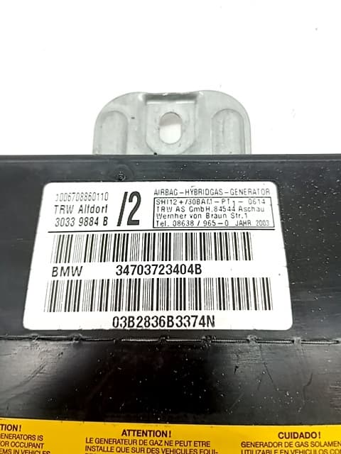 Airbag delantero derecho BMW X5 (E53) 2