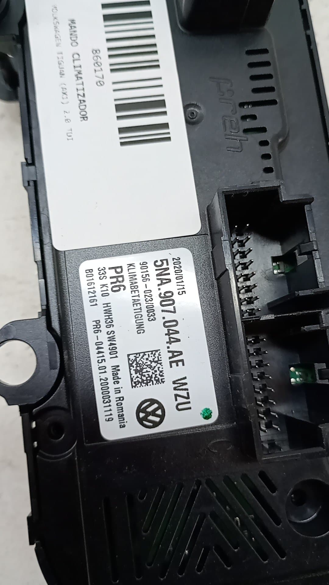 Mando climatizador VOLKSWAGEN TIGUAN (AX1) 2