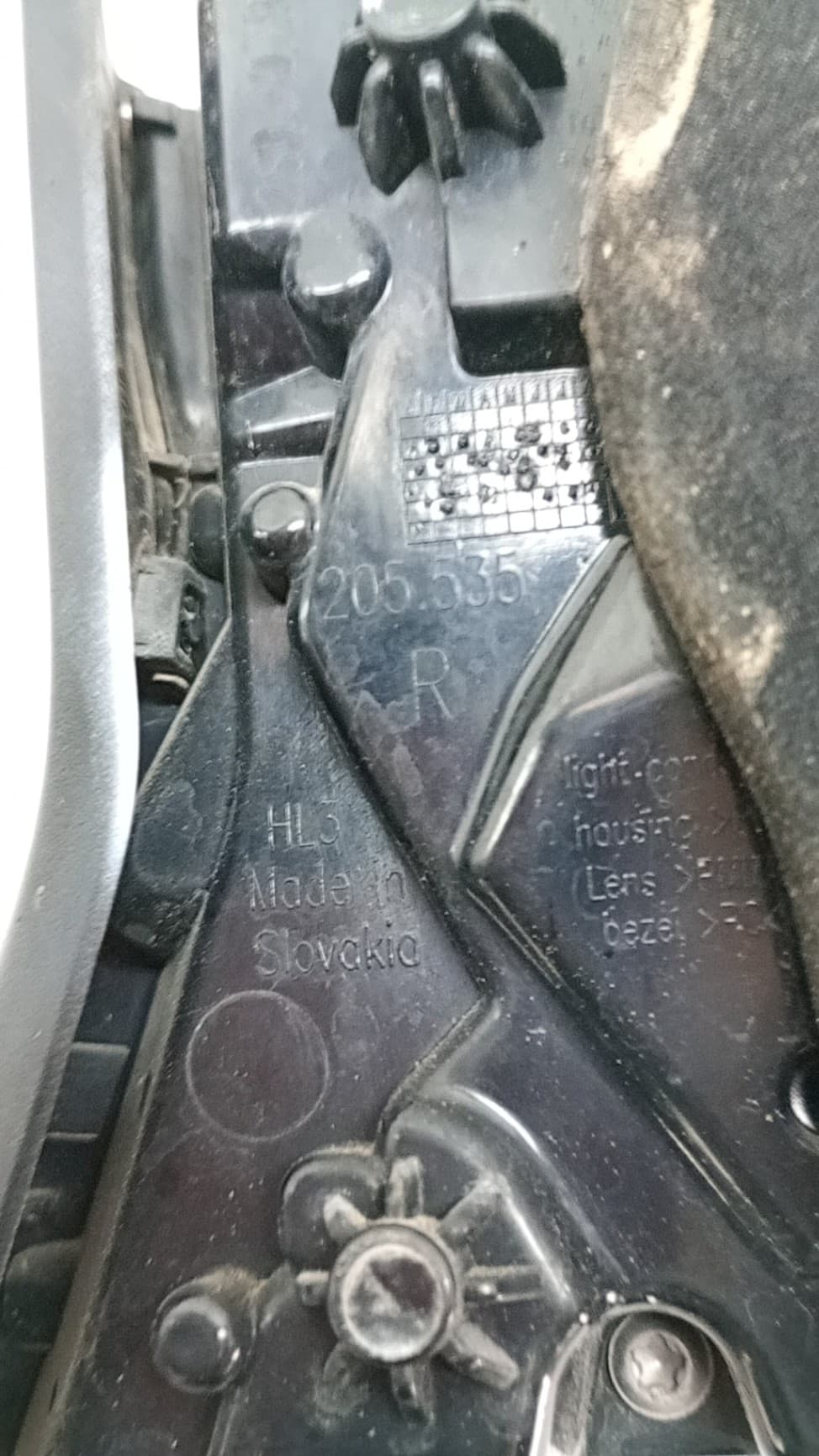 Piloto trasero derecho interior VOLKSWAGEN TIGUAN (AX1) 2