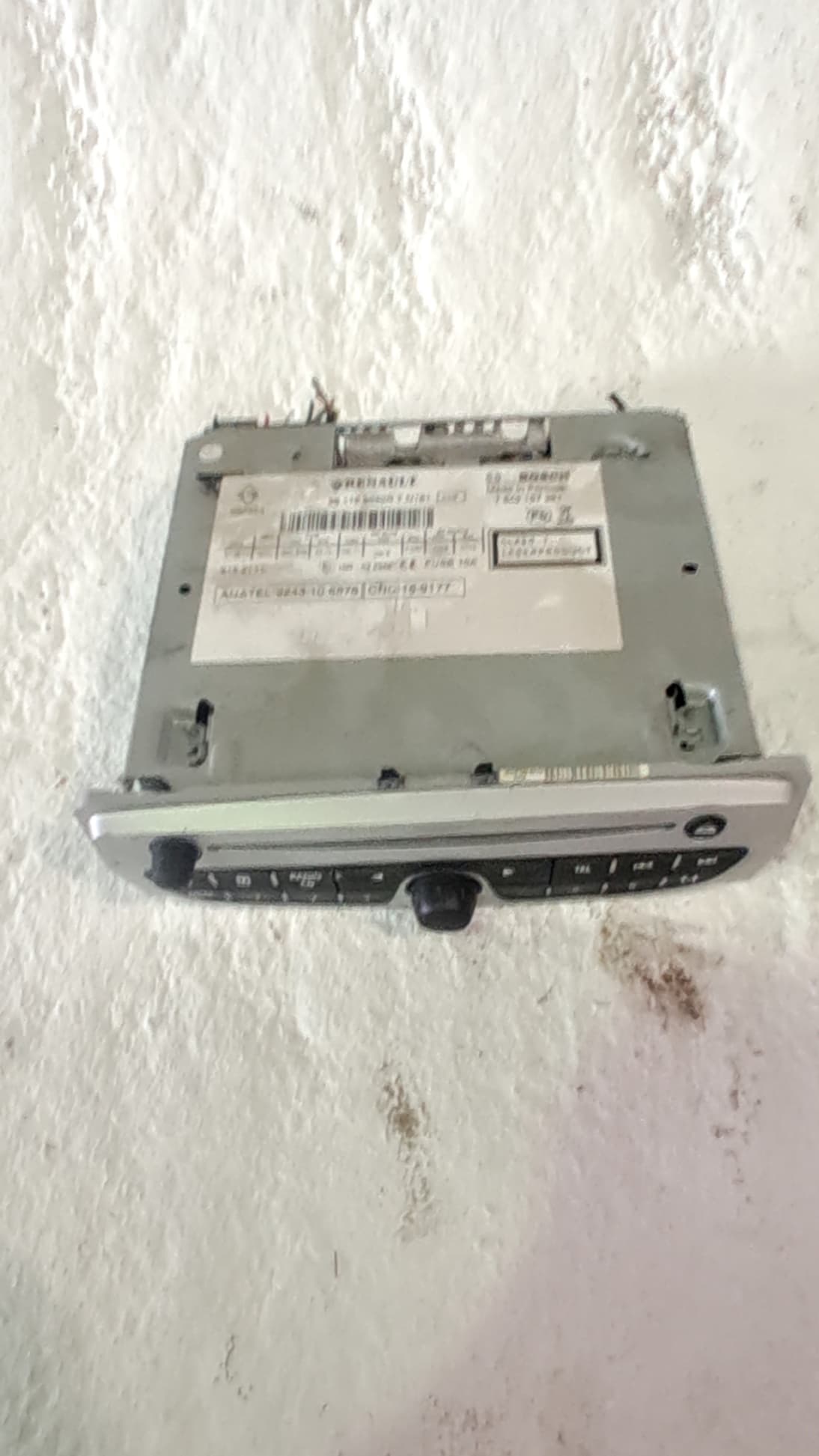Sistema audio / radio cd RENAULT SCENIC III 3
