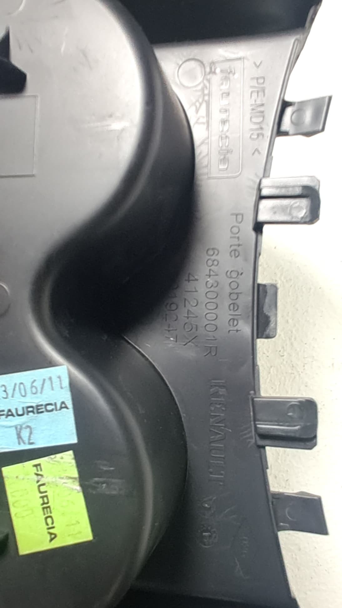 Moldura interior RENAULT SCENIC III 2