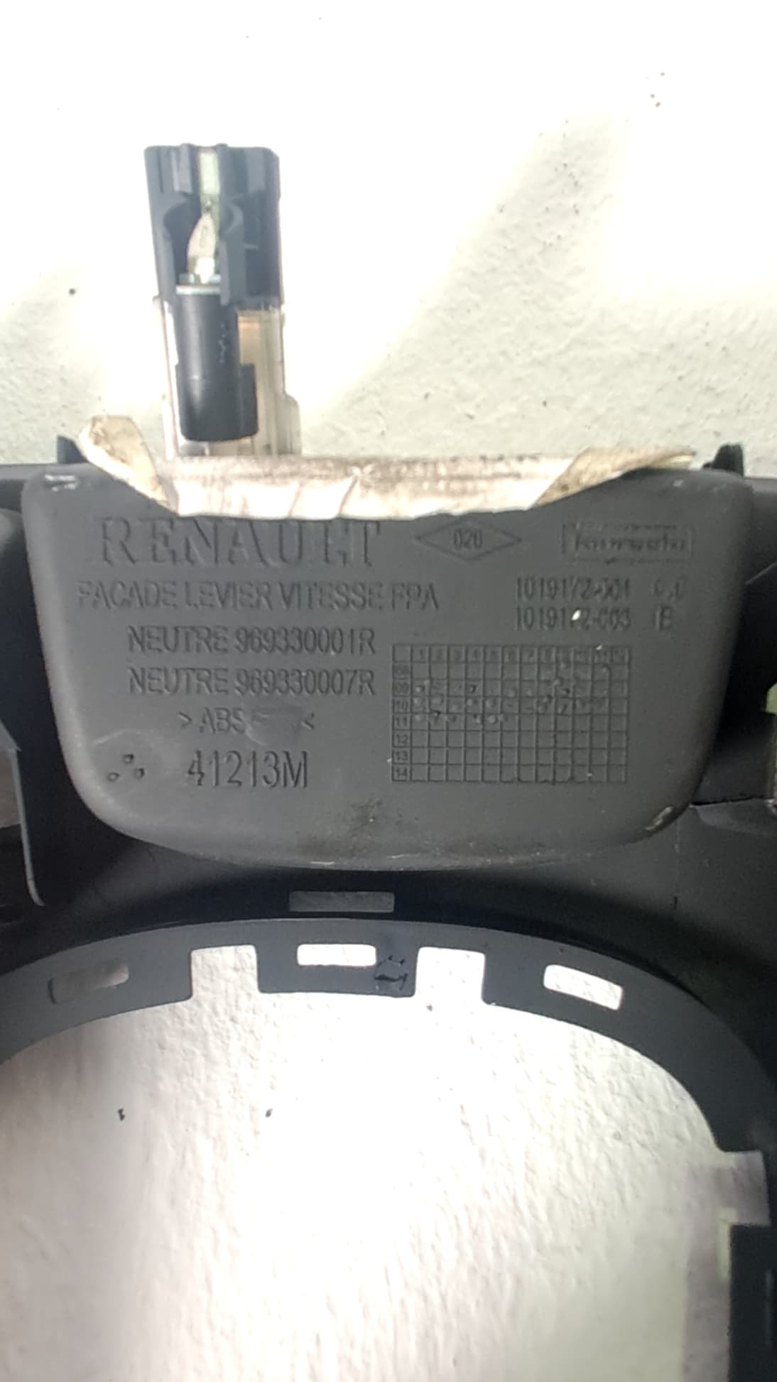 Cenicero RENAULT SCENIC III 2