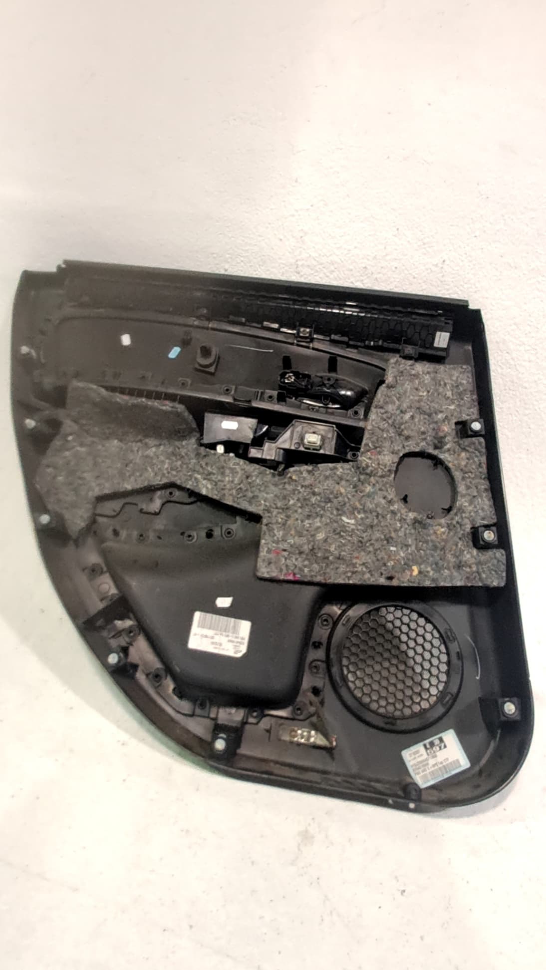 Guarnecido puerta trasera derecha RENAULT SCENIC III 3
