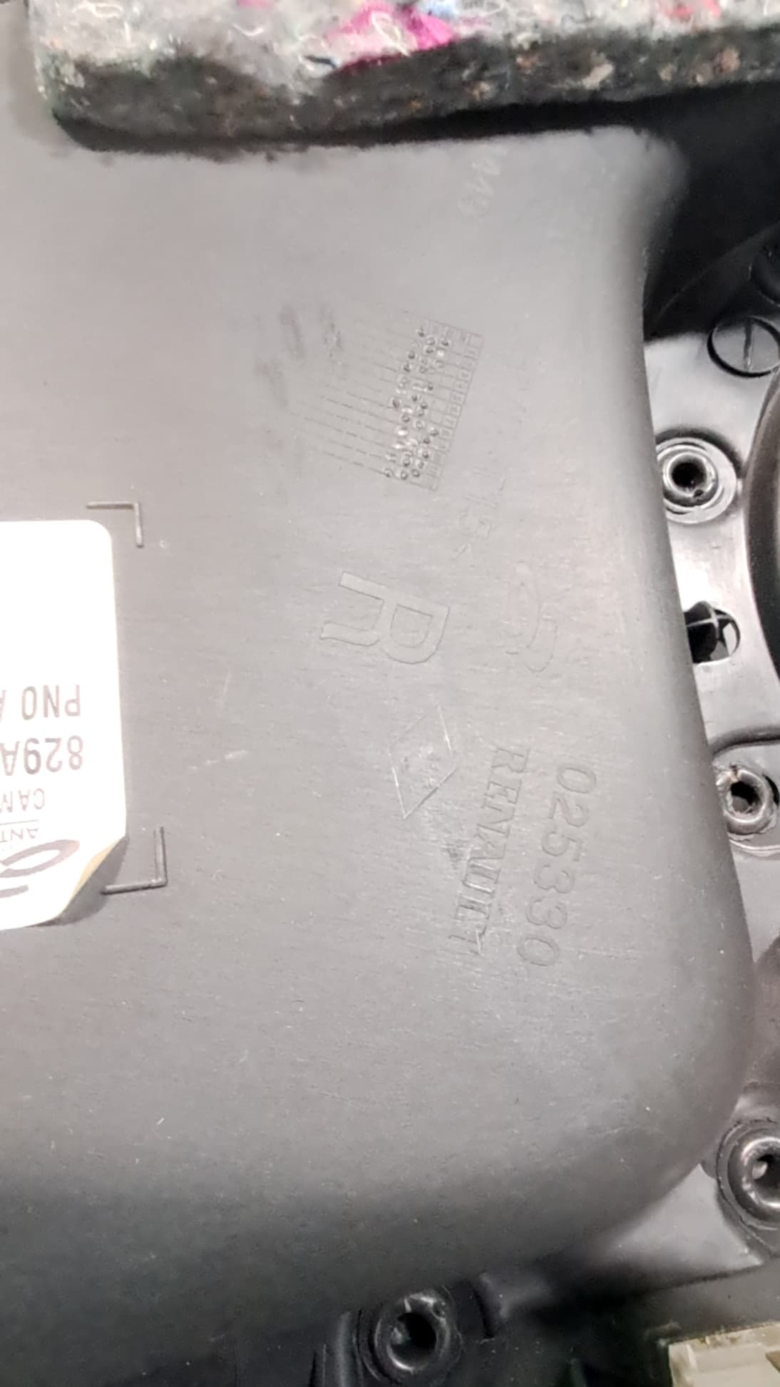 Guarnecido puerta trasera derecha RENAULT SCENIC III 2