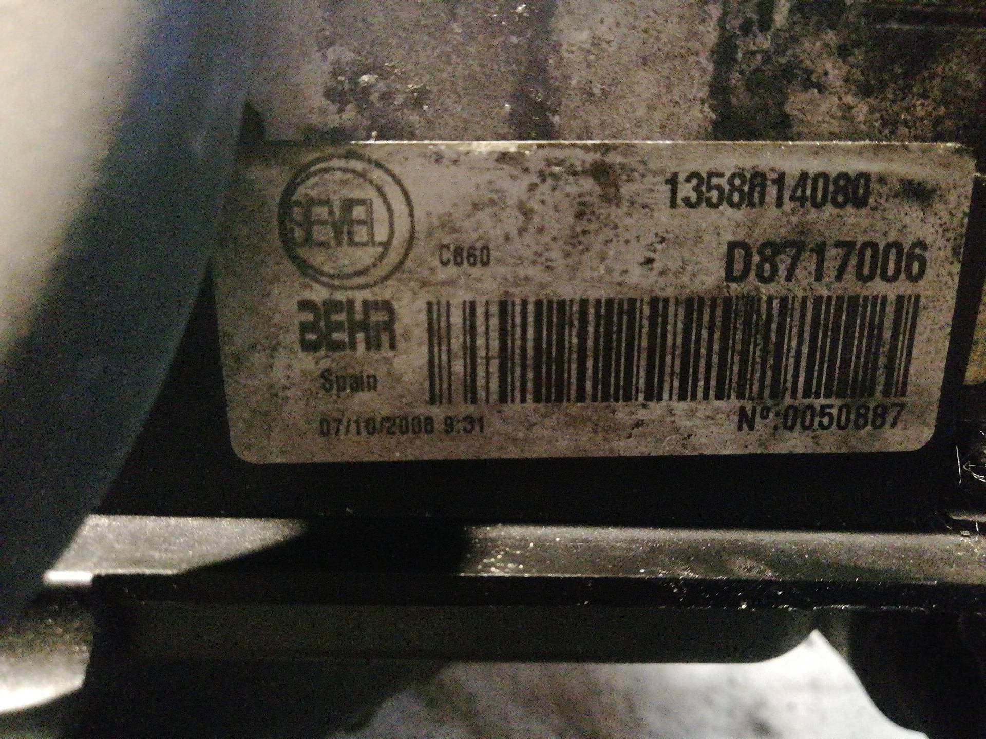Electroventilador FIAT DUCATO CAJA CERRADA 35 (06.2006 =>) 2