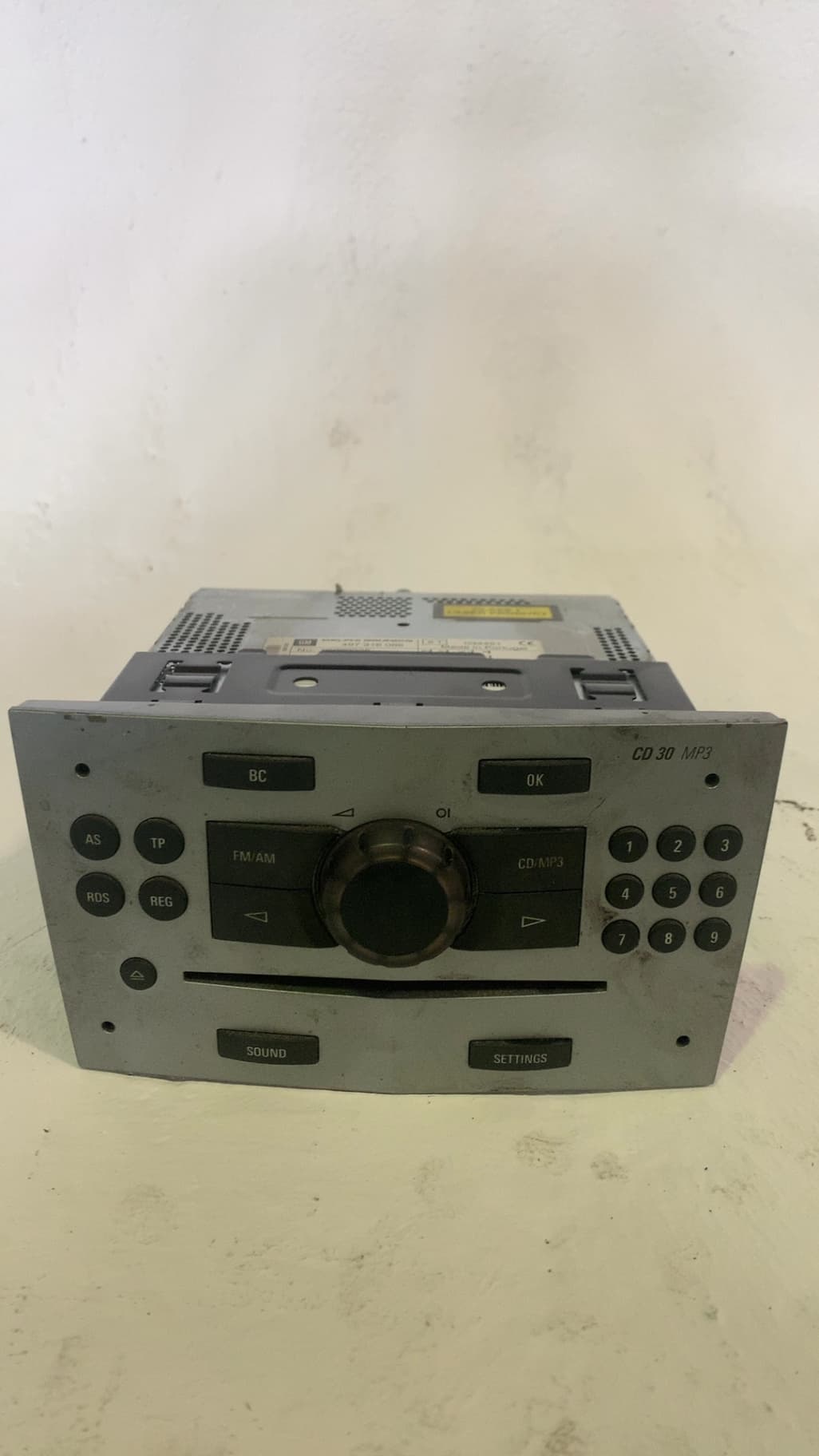 Sistema audio / radio cd OPEL CORSA D