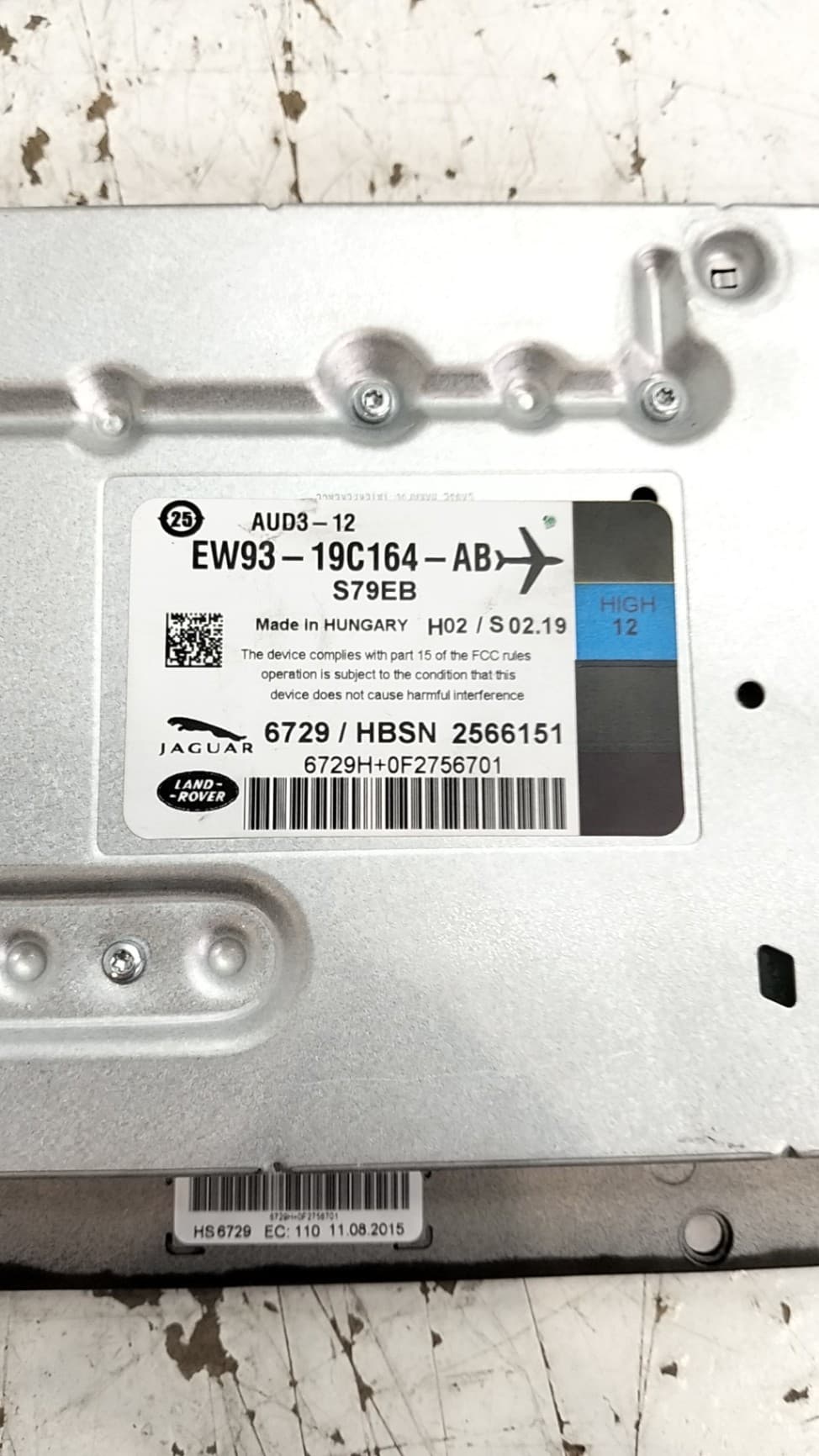 Recambio LAND ROVER RANGE ROVER EVOQUE ref. LR059979 4