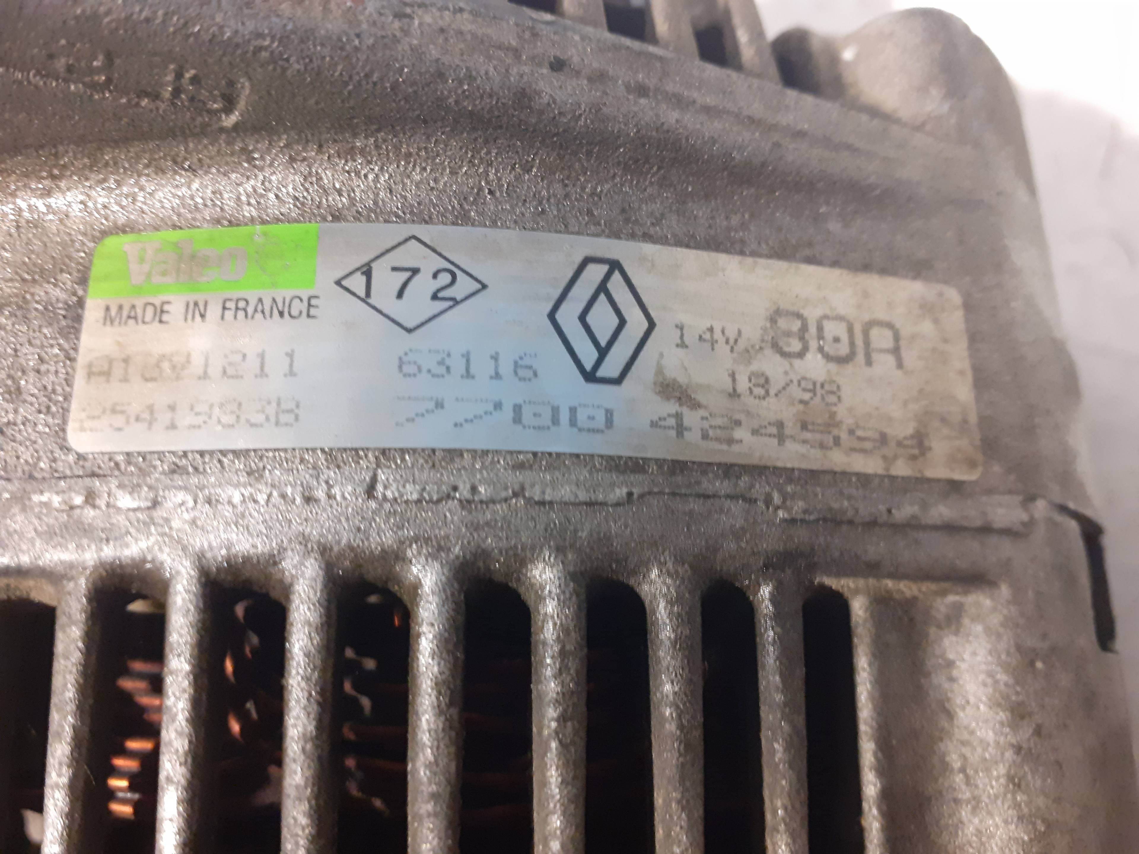 Alternador FERRARI 360 (F131) 2