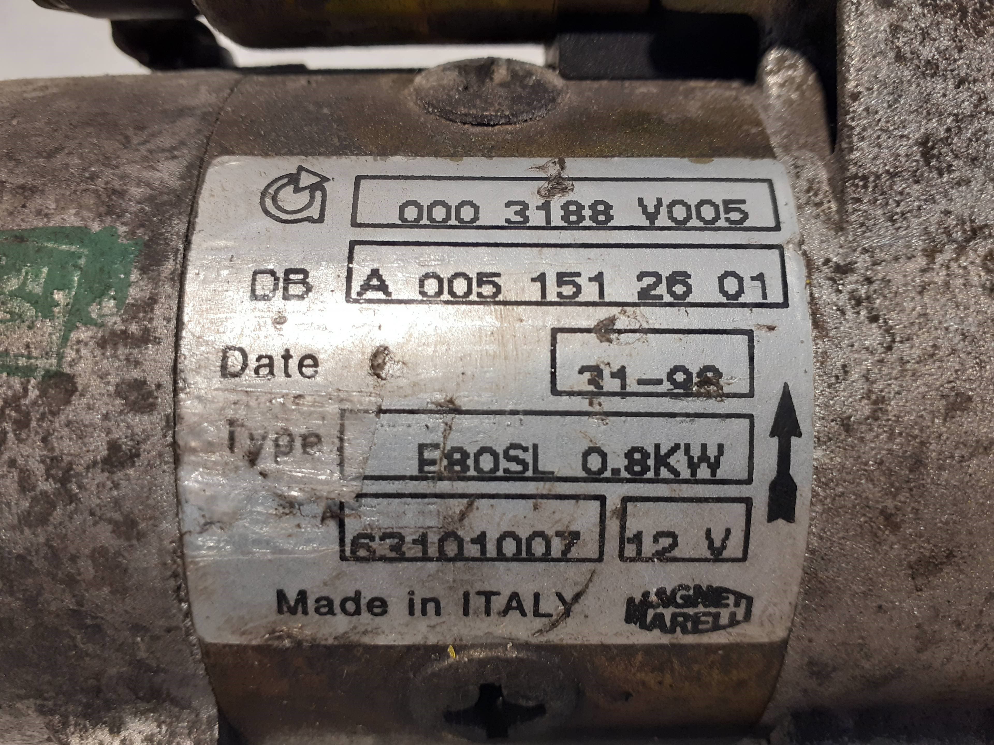 Motor arranque FERRARI 360 (F131) 2
