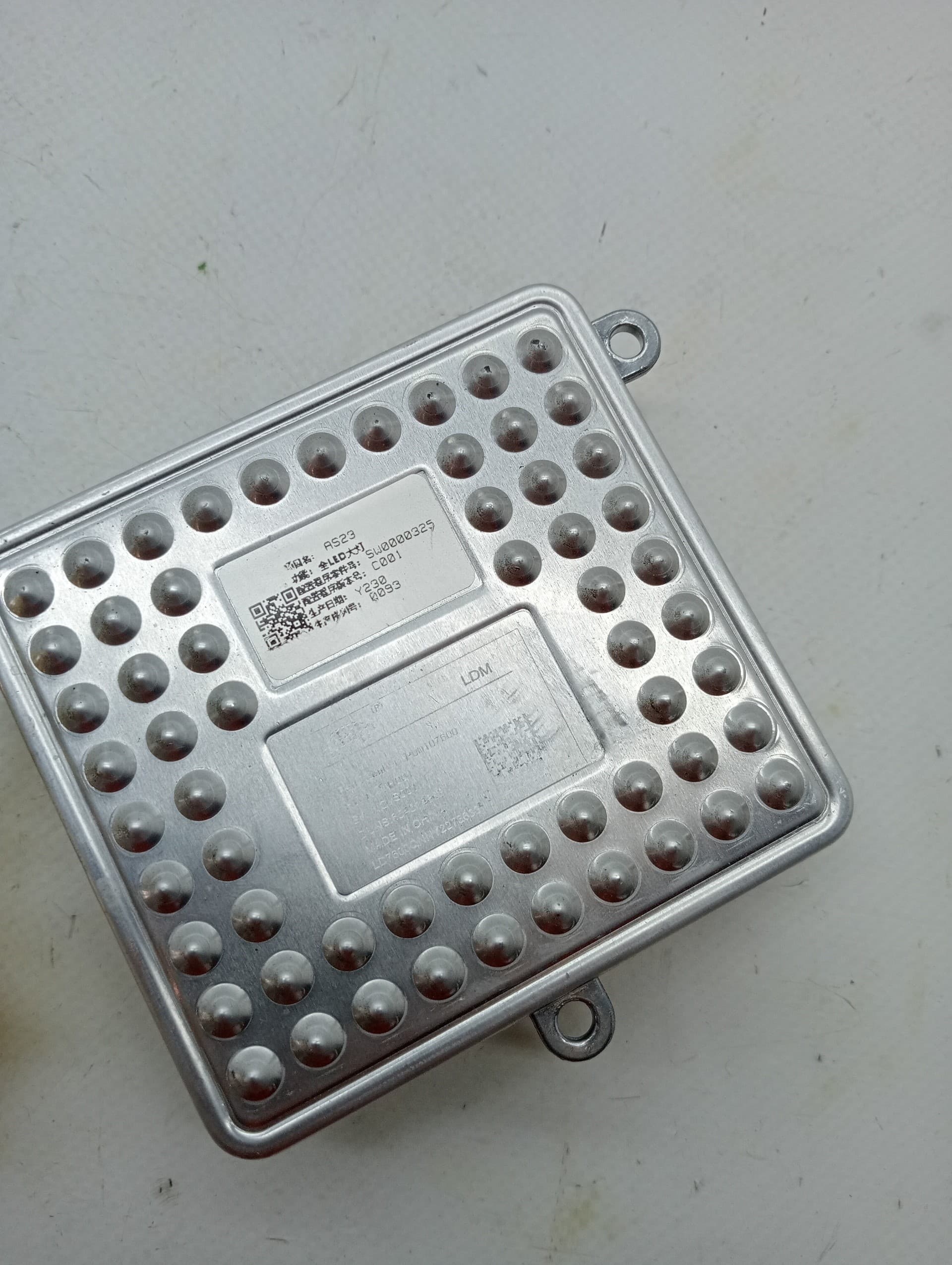 Centralita faros xenon MG EHS