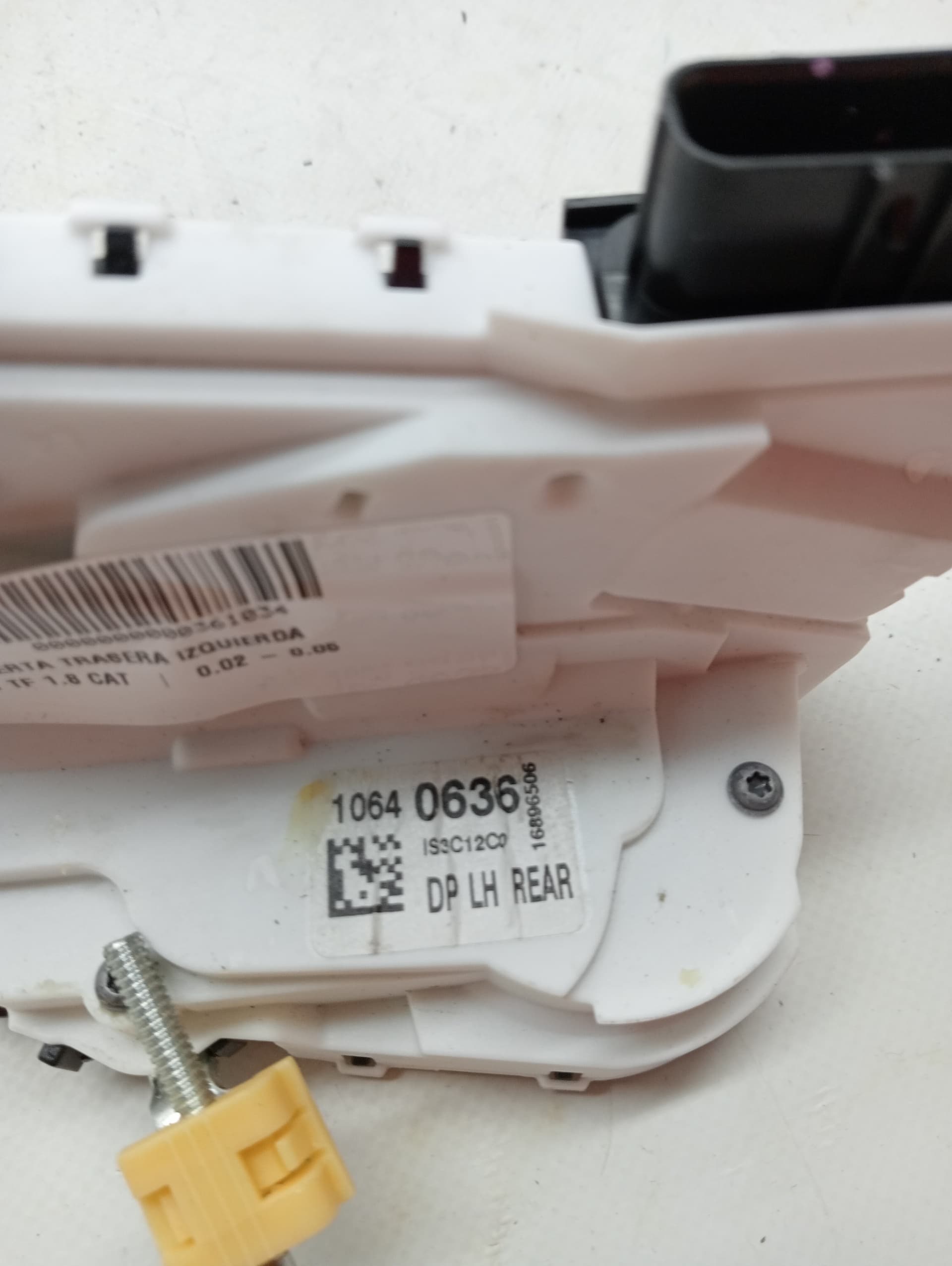Cerradura puerta trasera izquierda MG EHS 2