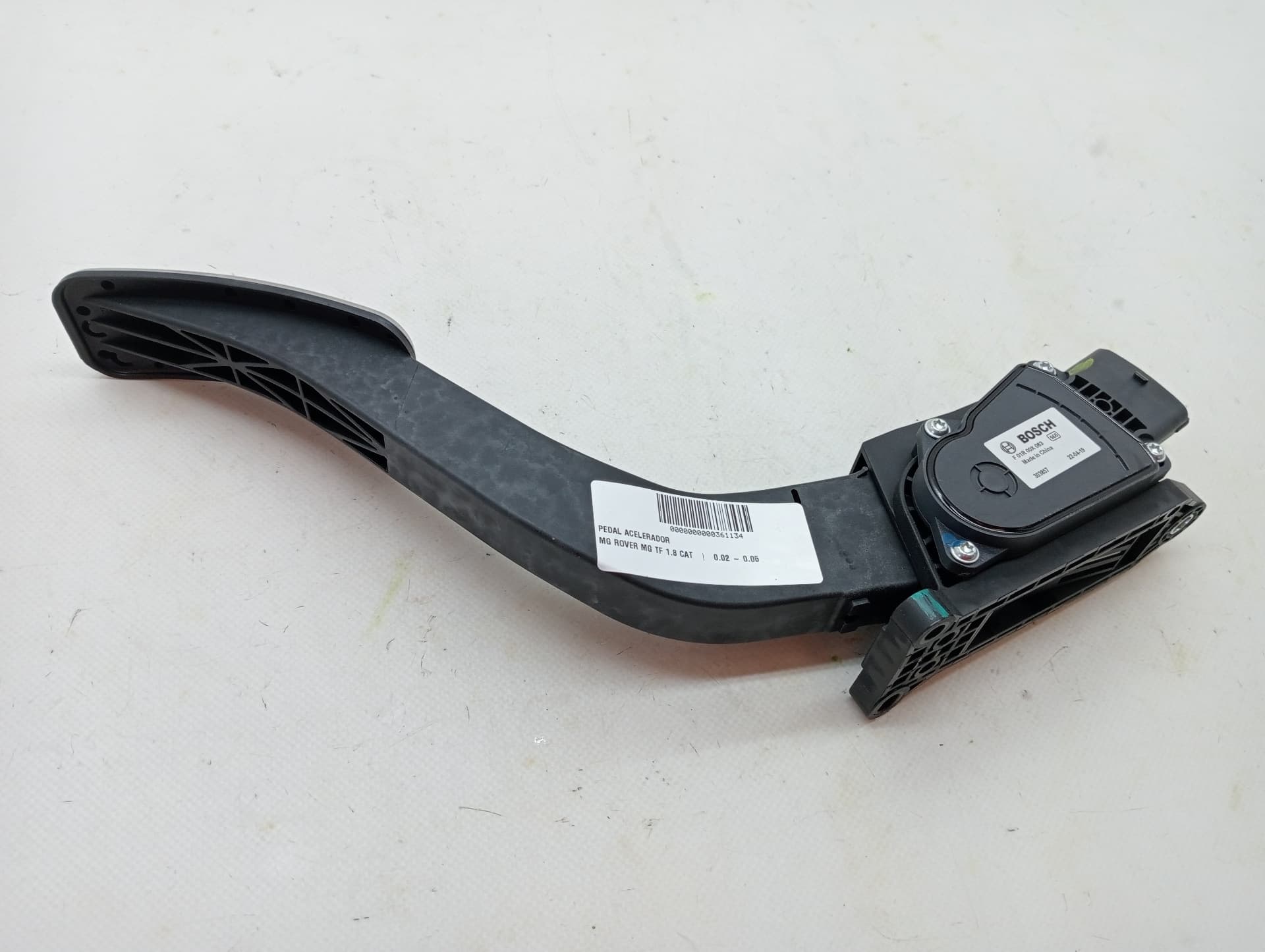 Pedal acelerador MG EHS