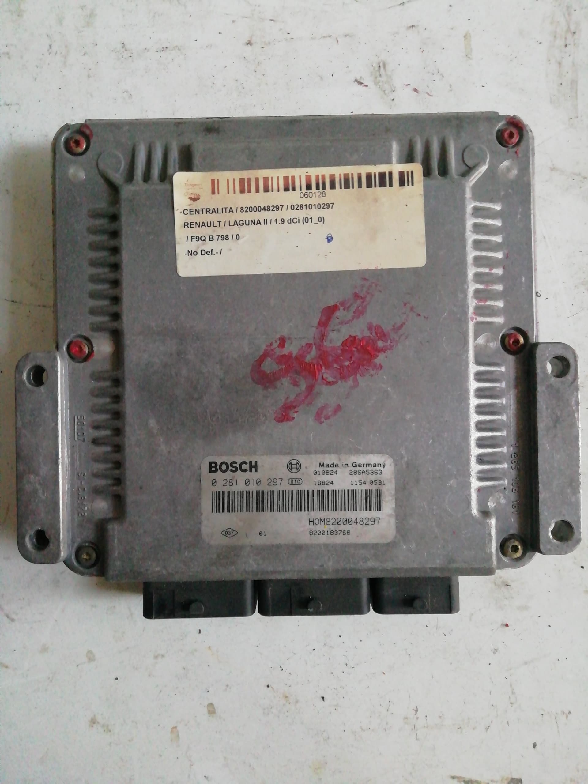 Centralita motor uce RENAULT LAGUNA II (BG0)
