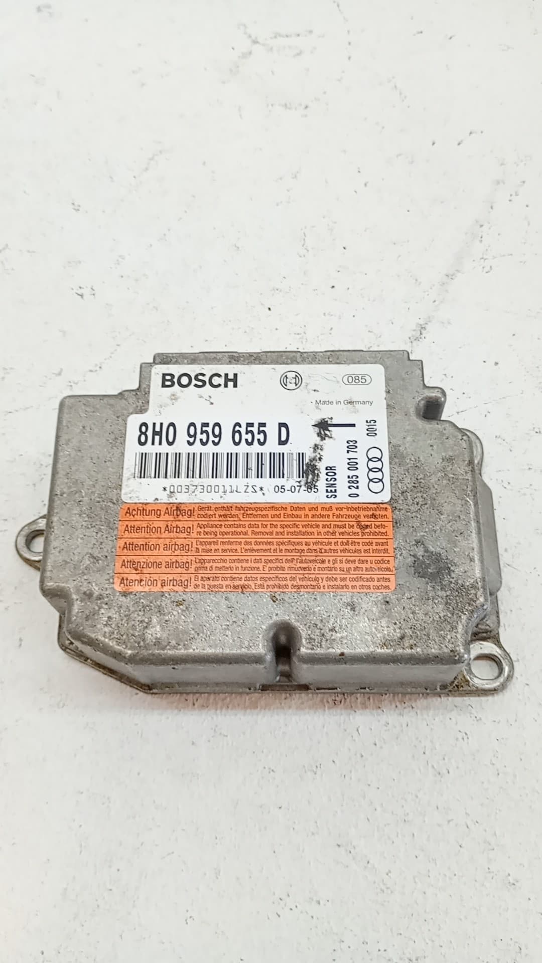 Centralita airbag AUDI A4 CABRIO (8H)