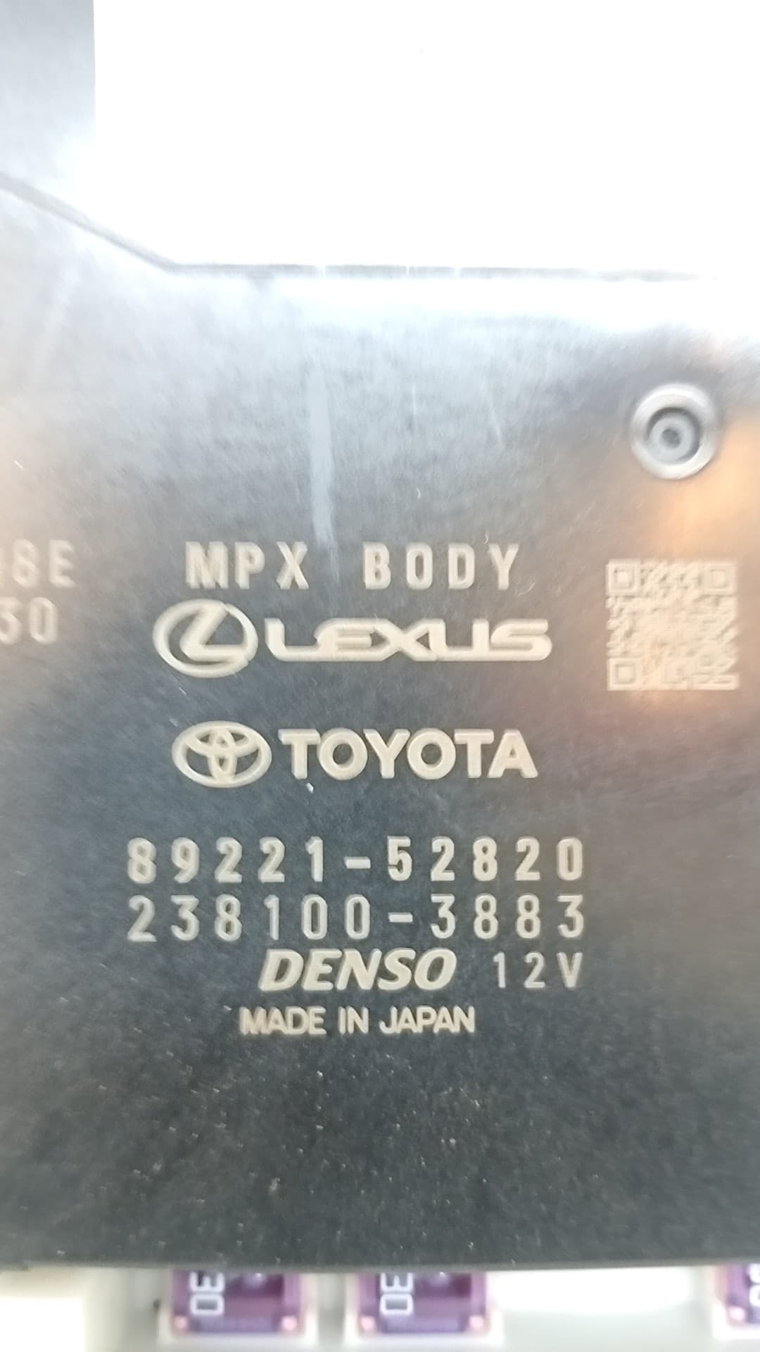 Modulo electronico TOYOTA YARIS 3
