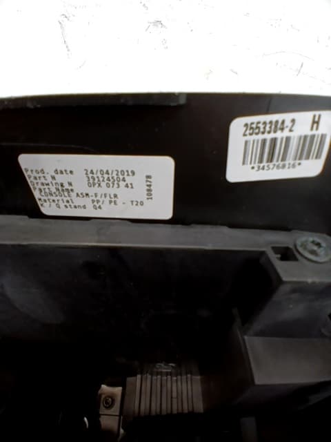 Consola central OPEL ASTRA K LIM 2