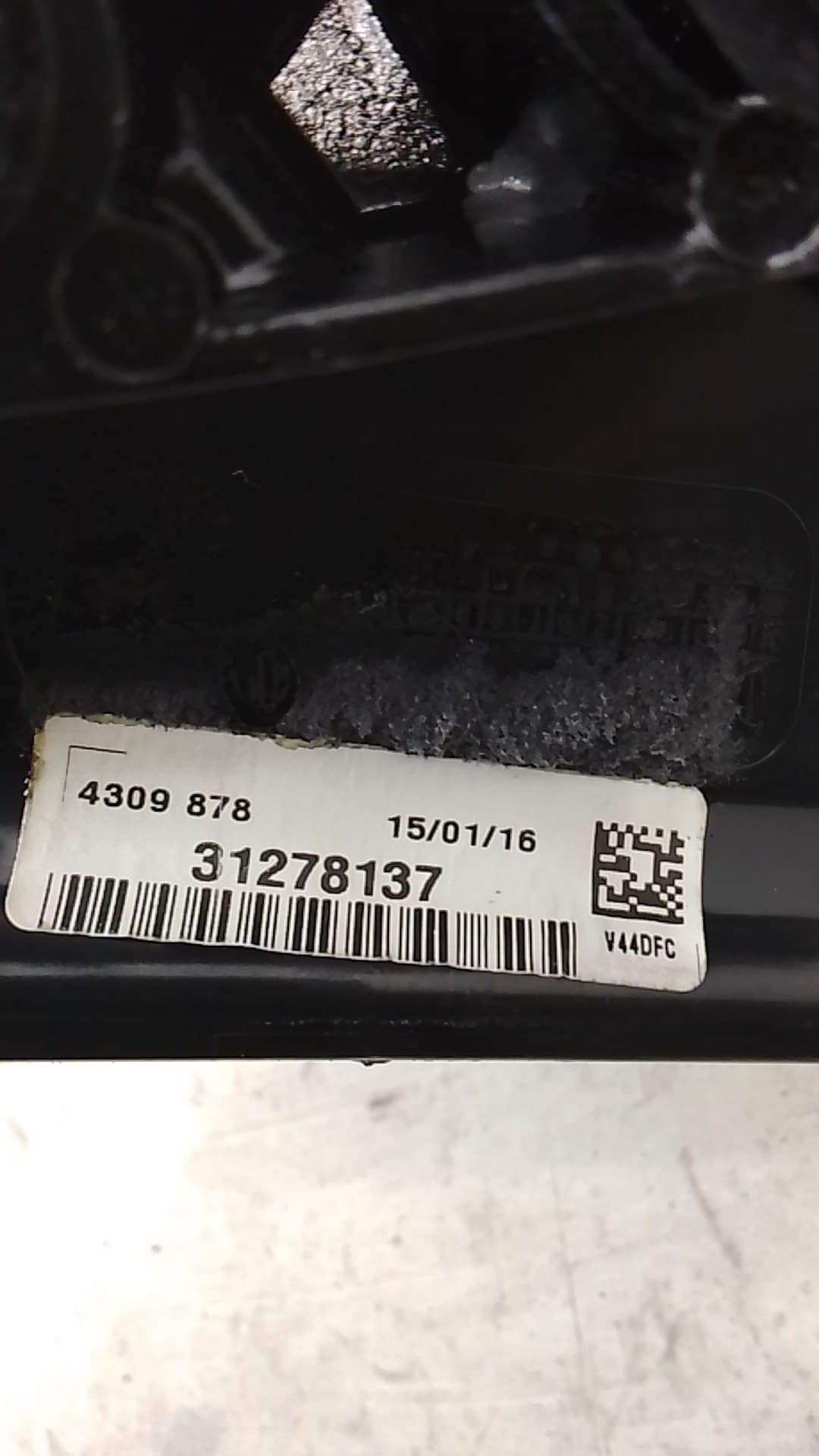 Retrovisor derecho VOLVO V40 2