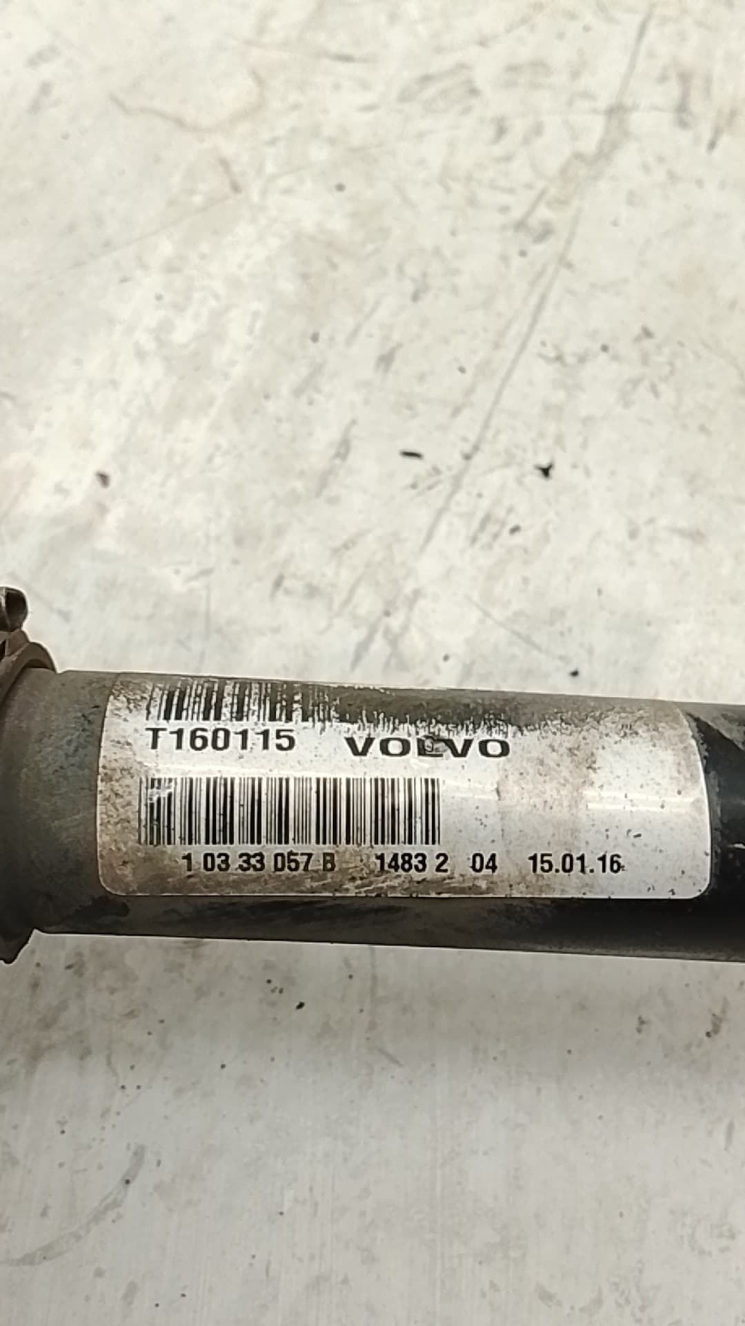 Transmision delantera izquierda VOLVO V40 4