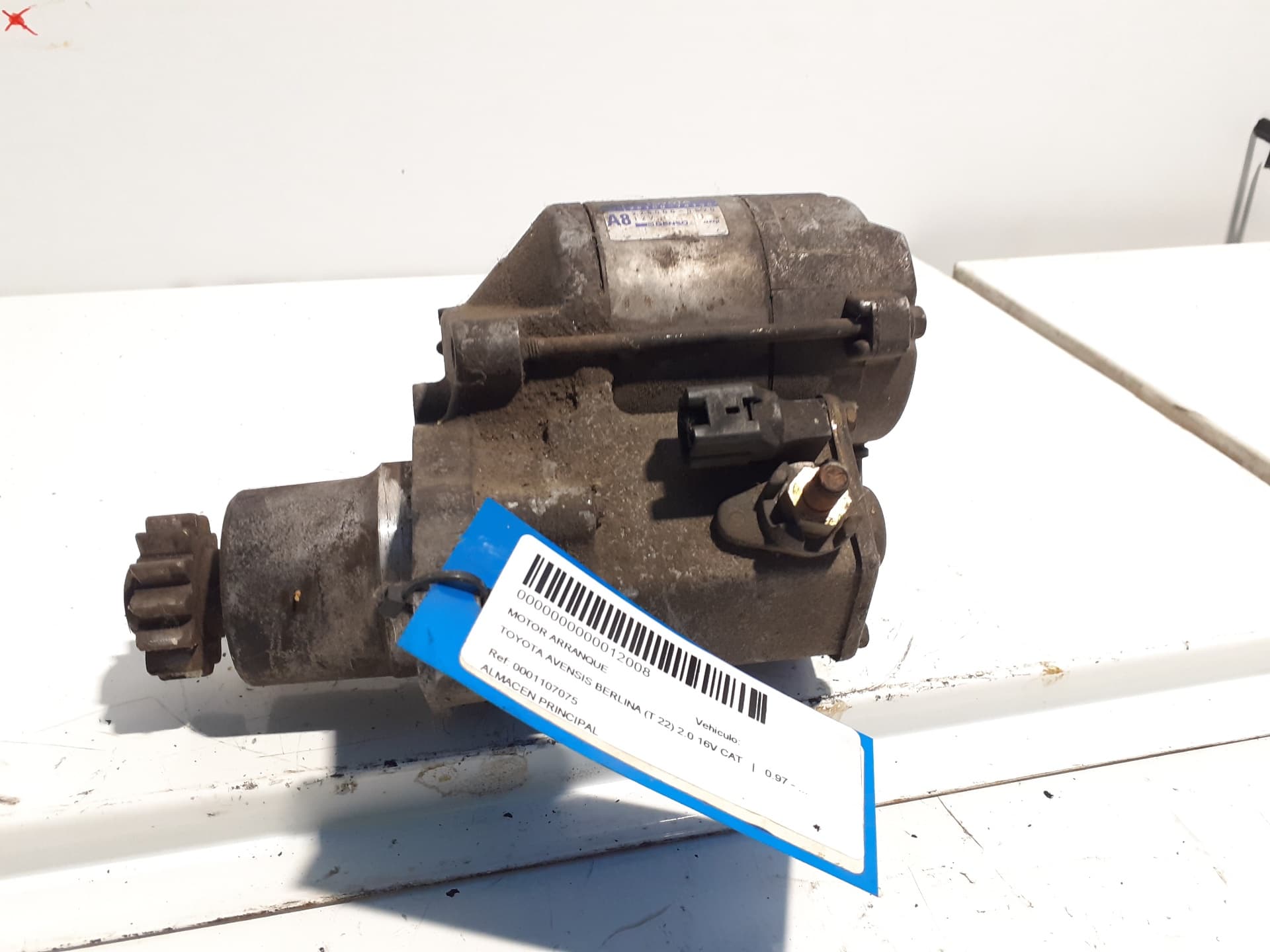 Motor arranque TOYOTA AVENSIS BERLINA (T25)