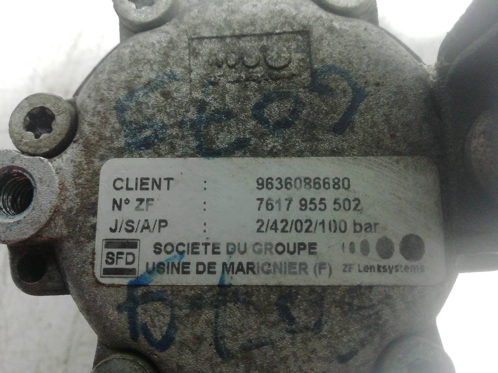 Bomba direccion CITROEN C5 BERLINA 2