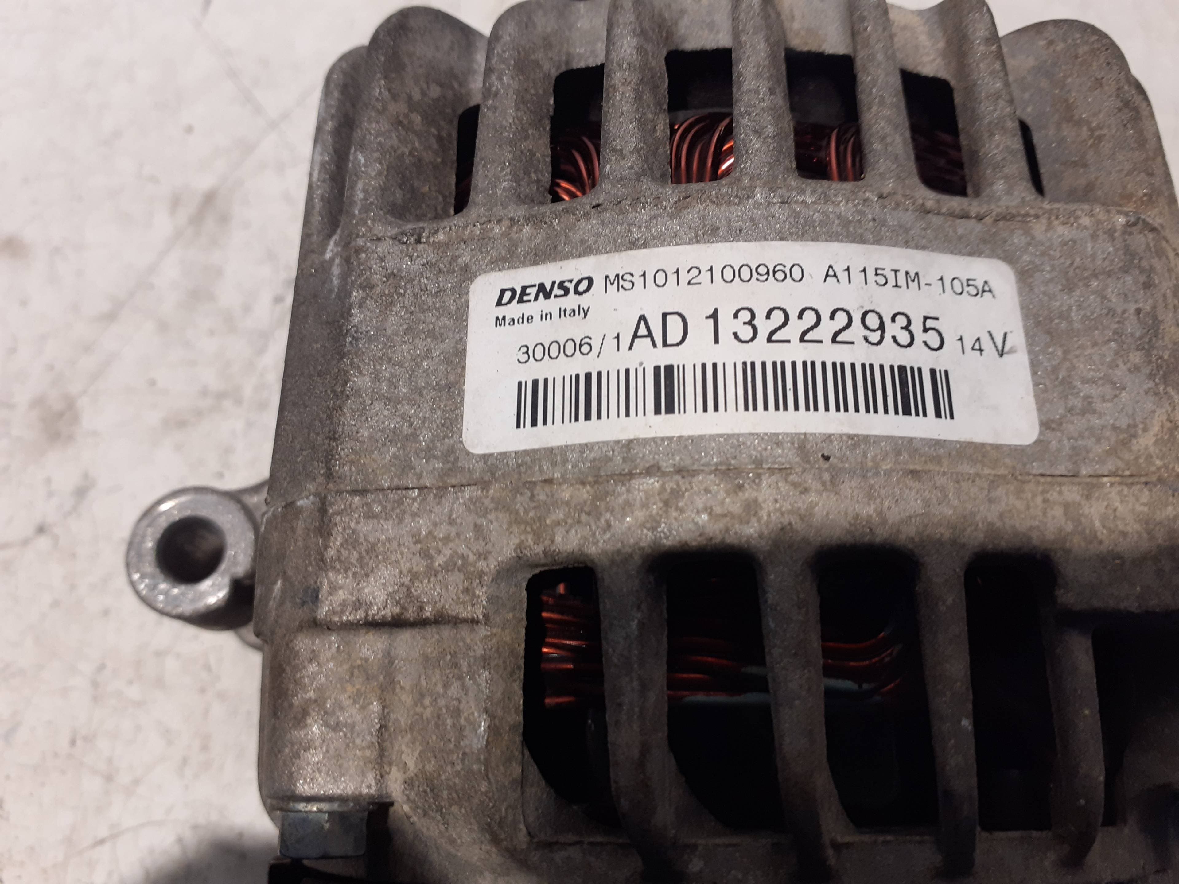 Alternador OPEL CORSA D 2