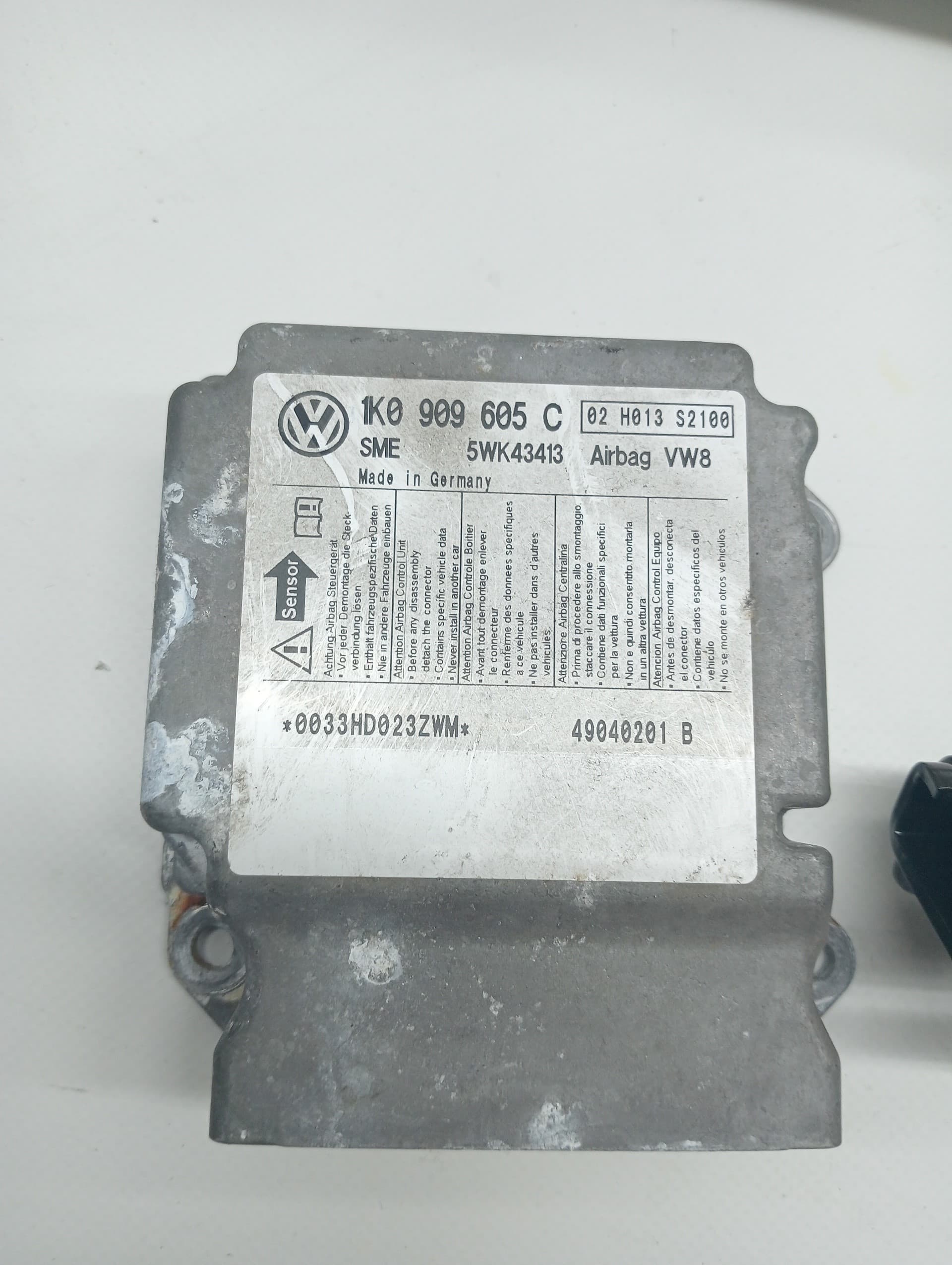 Kit airbag VOLKSWAGEN GOLF V BERLINA (1K1) 4