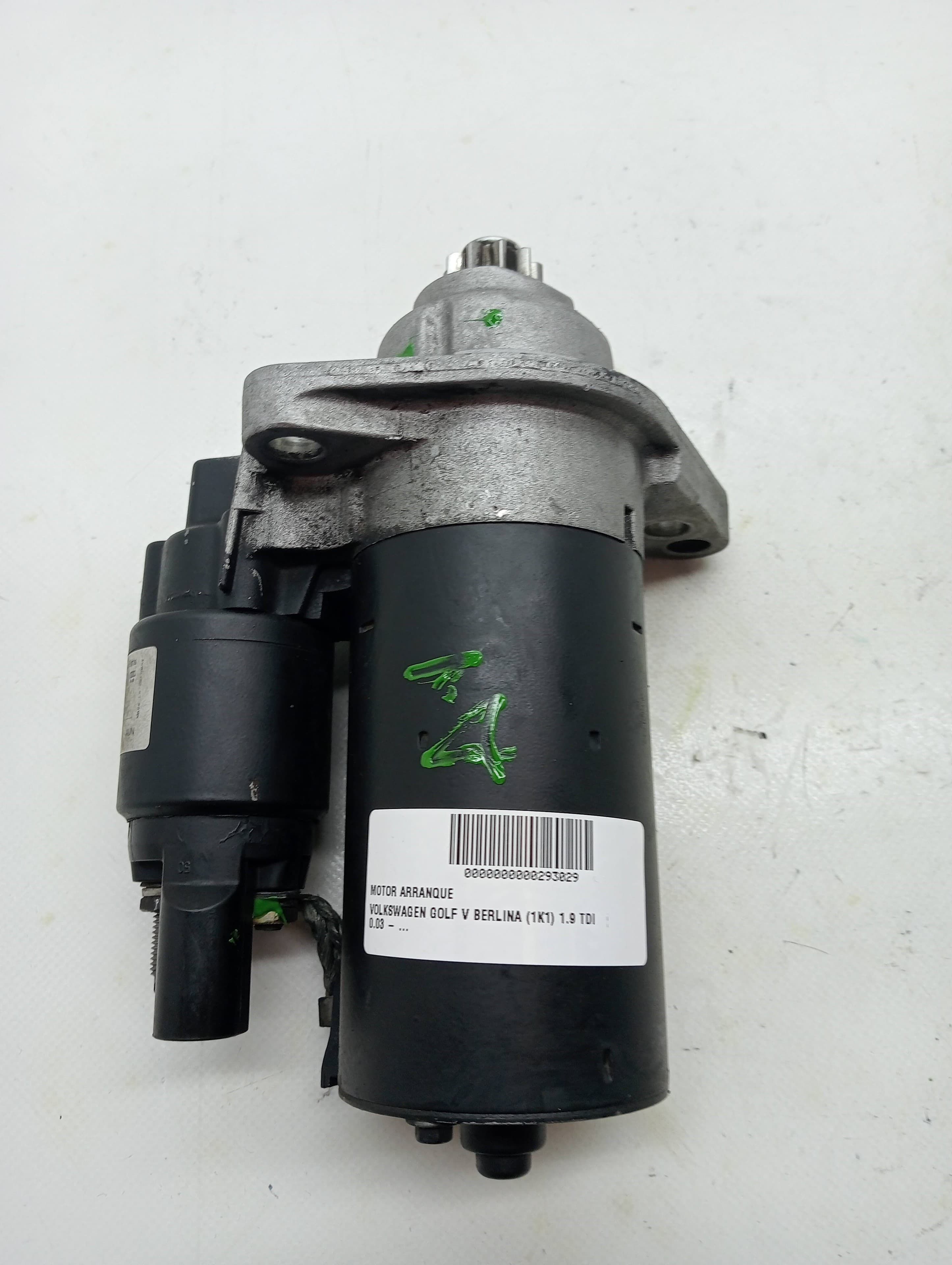 Motor arranque VOLKSWAGEN GOLF V BERLINA (1K1)