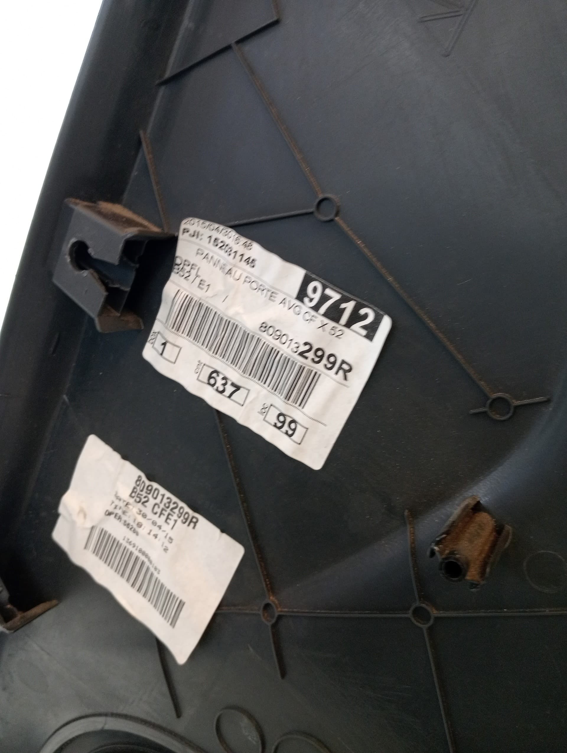 Recambio DACIA SANDERO ref. 809017481R 3