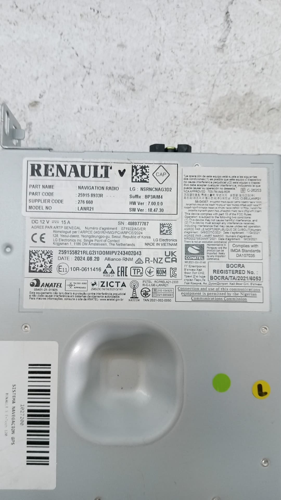 Sistema navegacion gps RENAULT 5 2