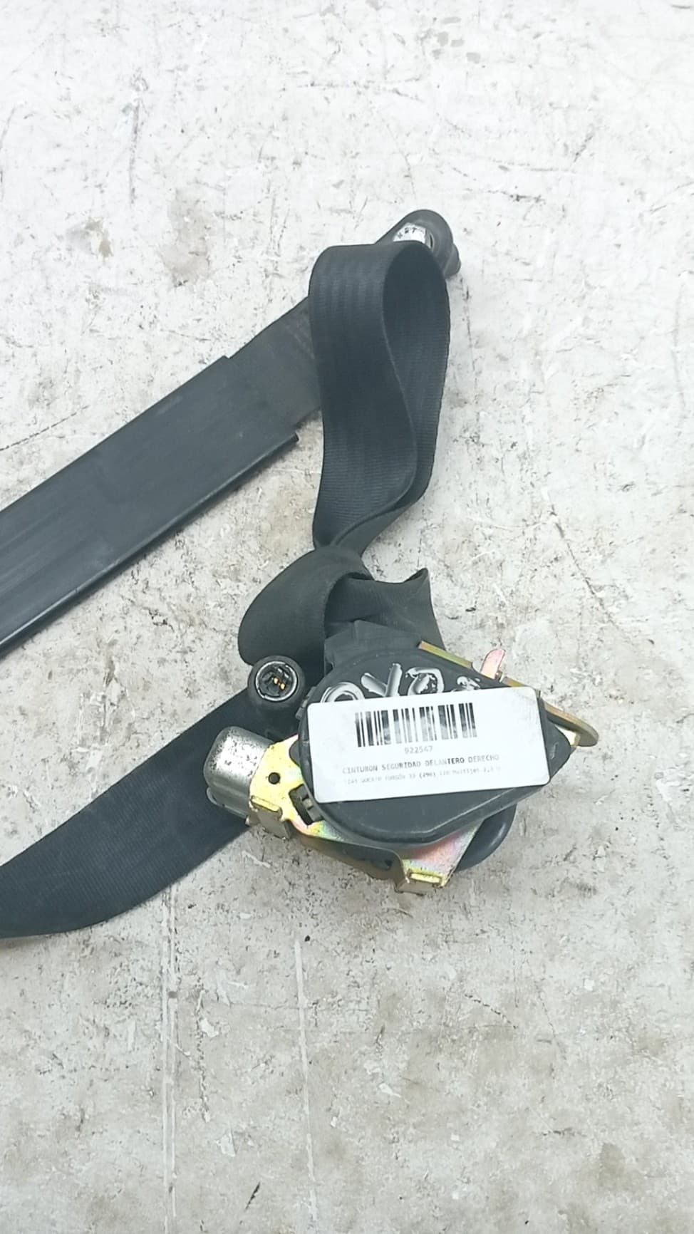 Cinturon seguridad delantero derecho FIAT DUCATO FURGÓN 33 (290)