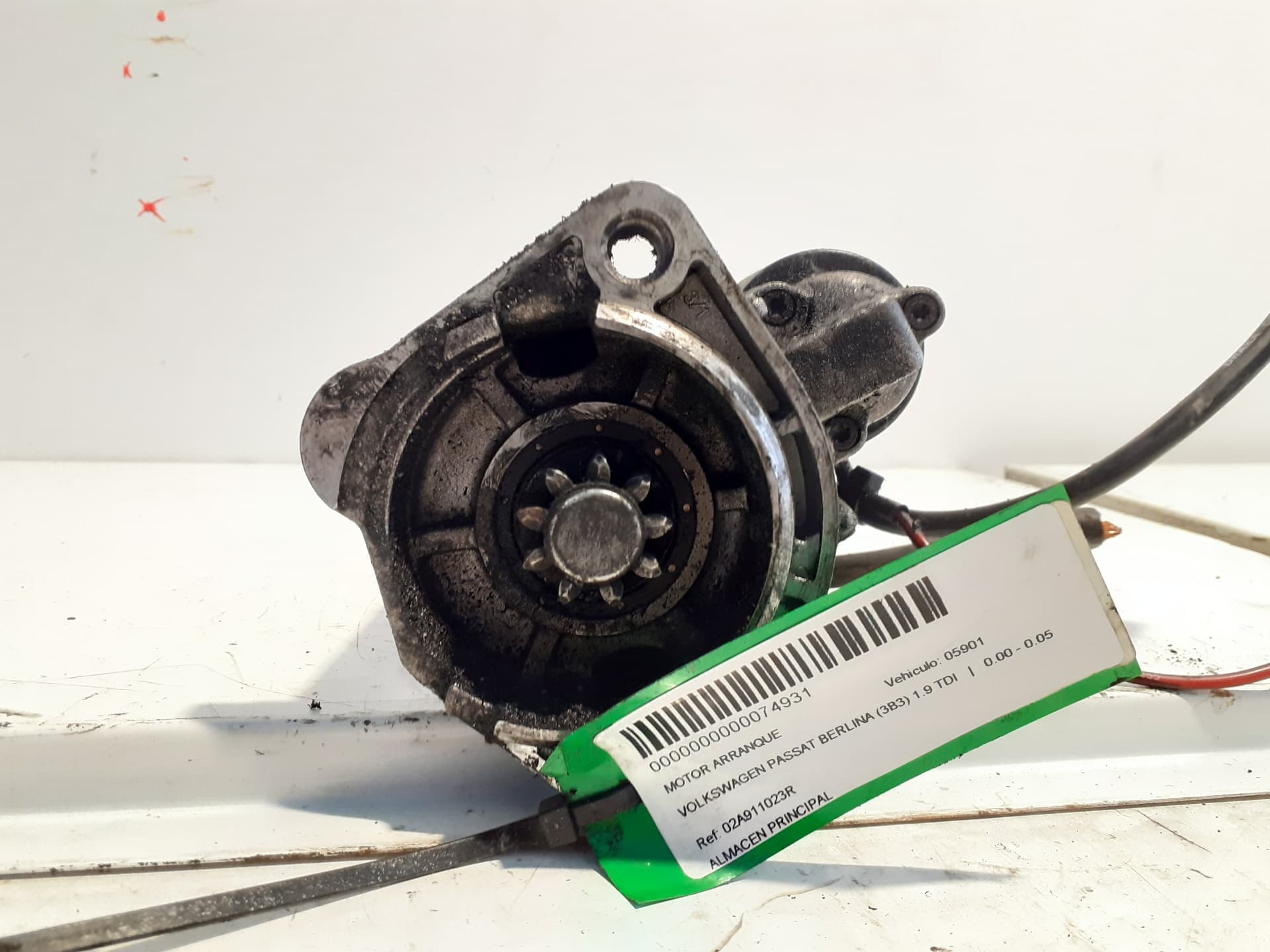 Motor arranque VOLKSWAGEN PASSAT BERLINA (3B3)
