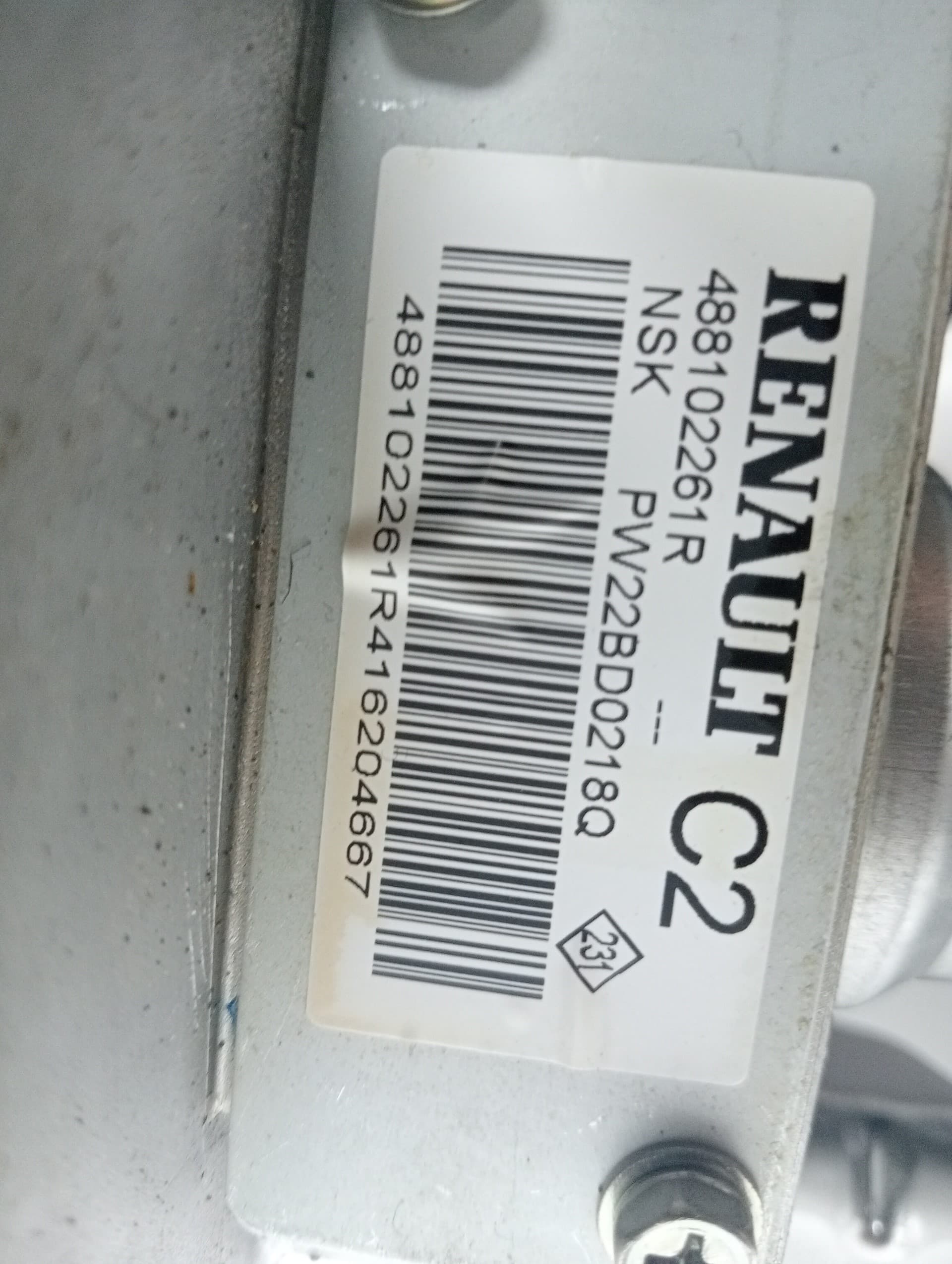 Columna direccion RENAULT MEGANE III SPORT TOURER 2
