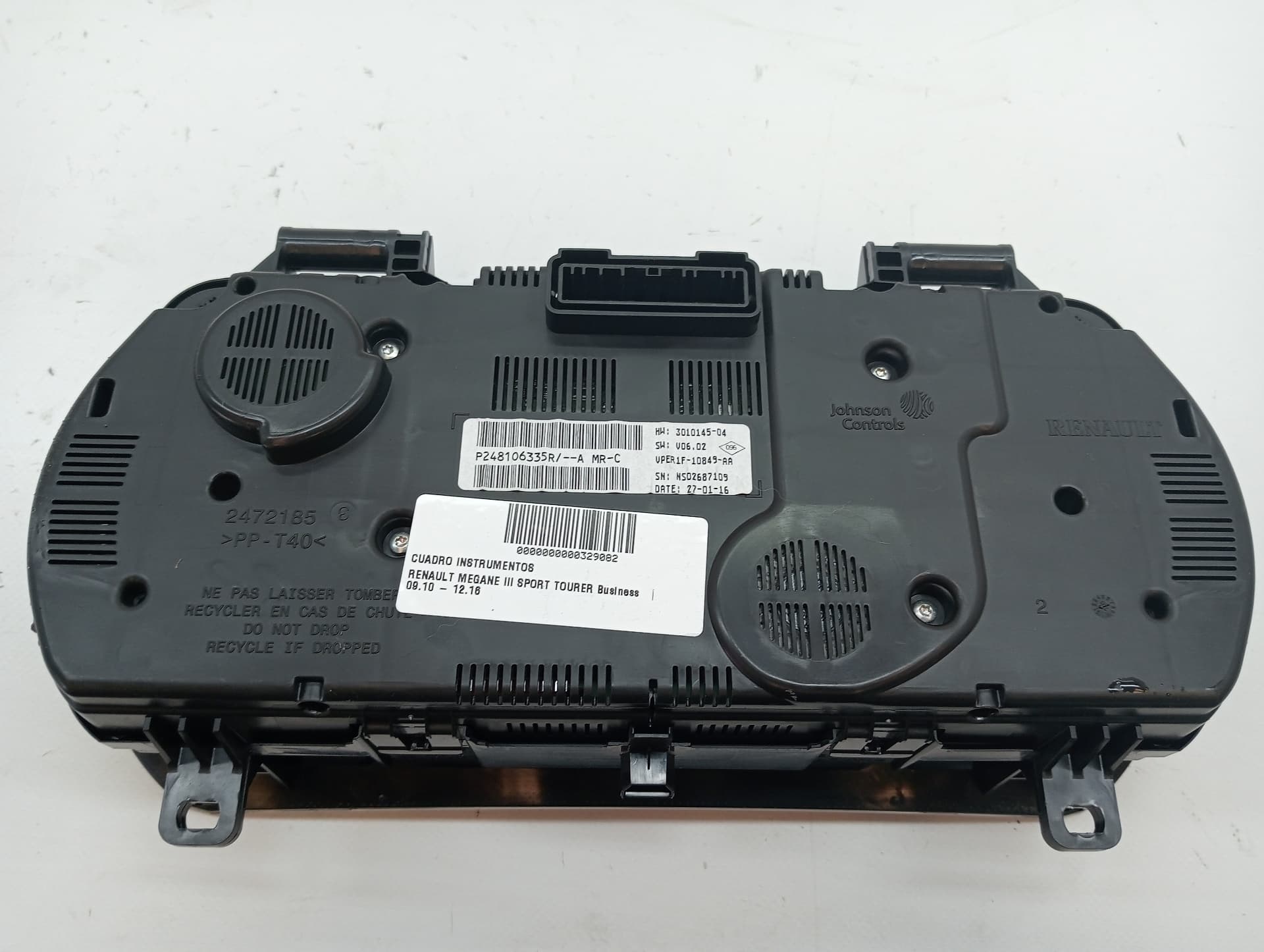 Cuadro instrumentos RENAULT MEGANE III SPORT TOURER 3