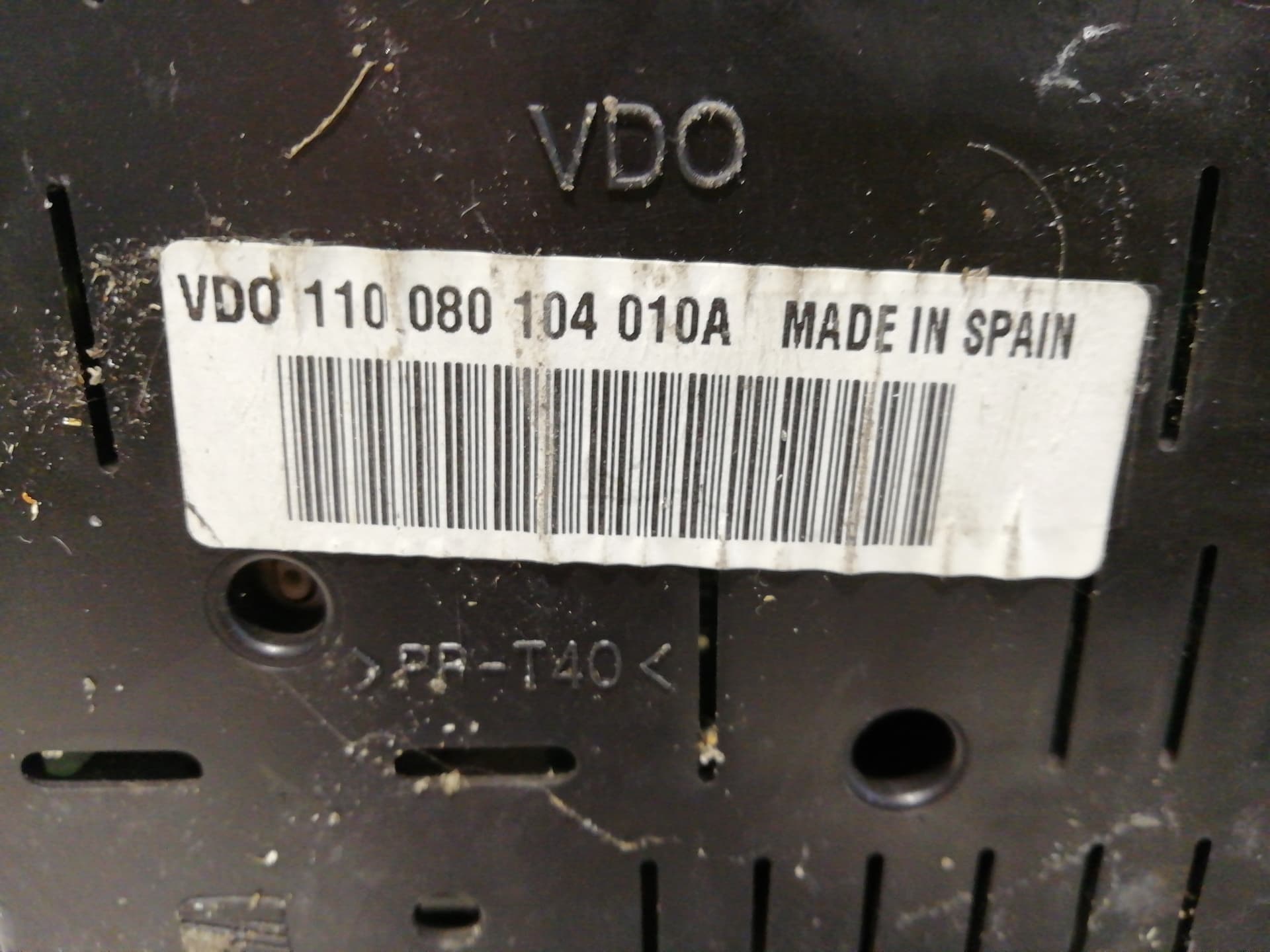 Cuadro instrumentos SEAT CORDOBA BERLINA (6L2) 4
