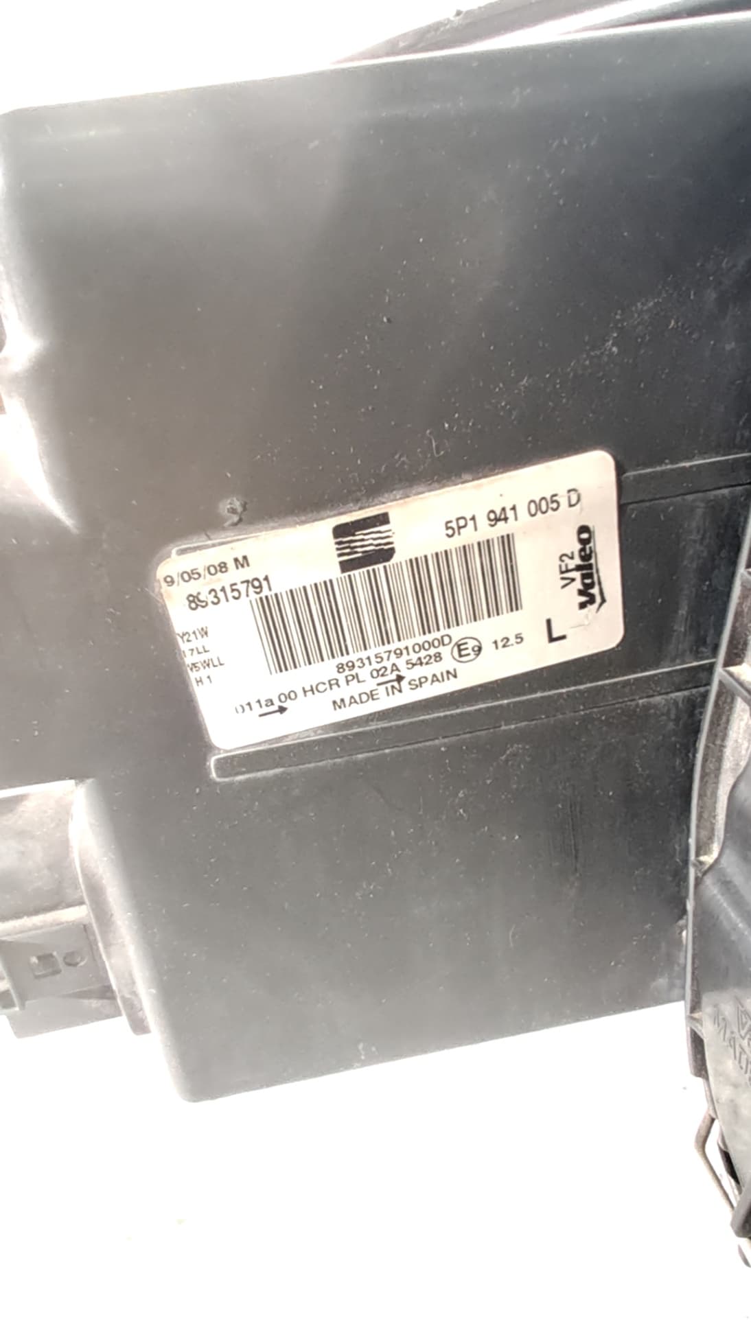 Faro izquierdo SEAT LEON (1P1) 2
