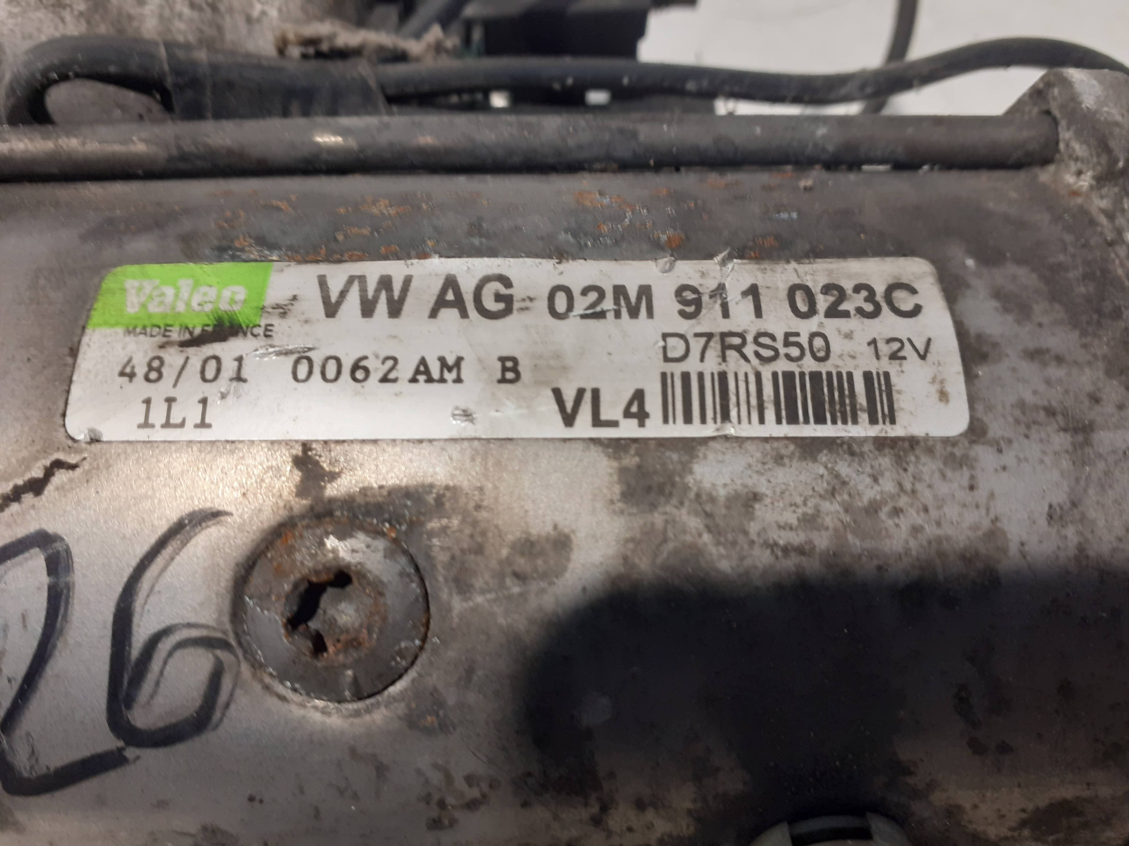 Motor arranque AUDI A3 (8L) 2