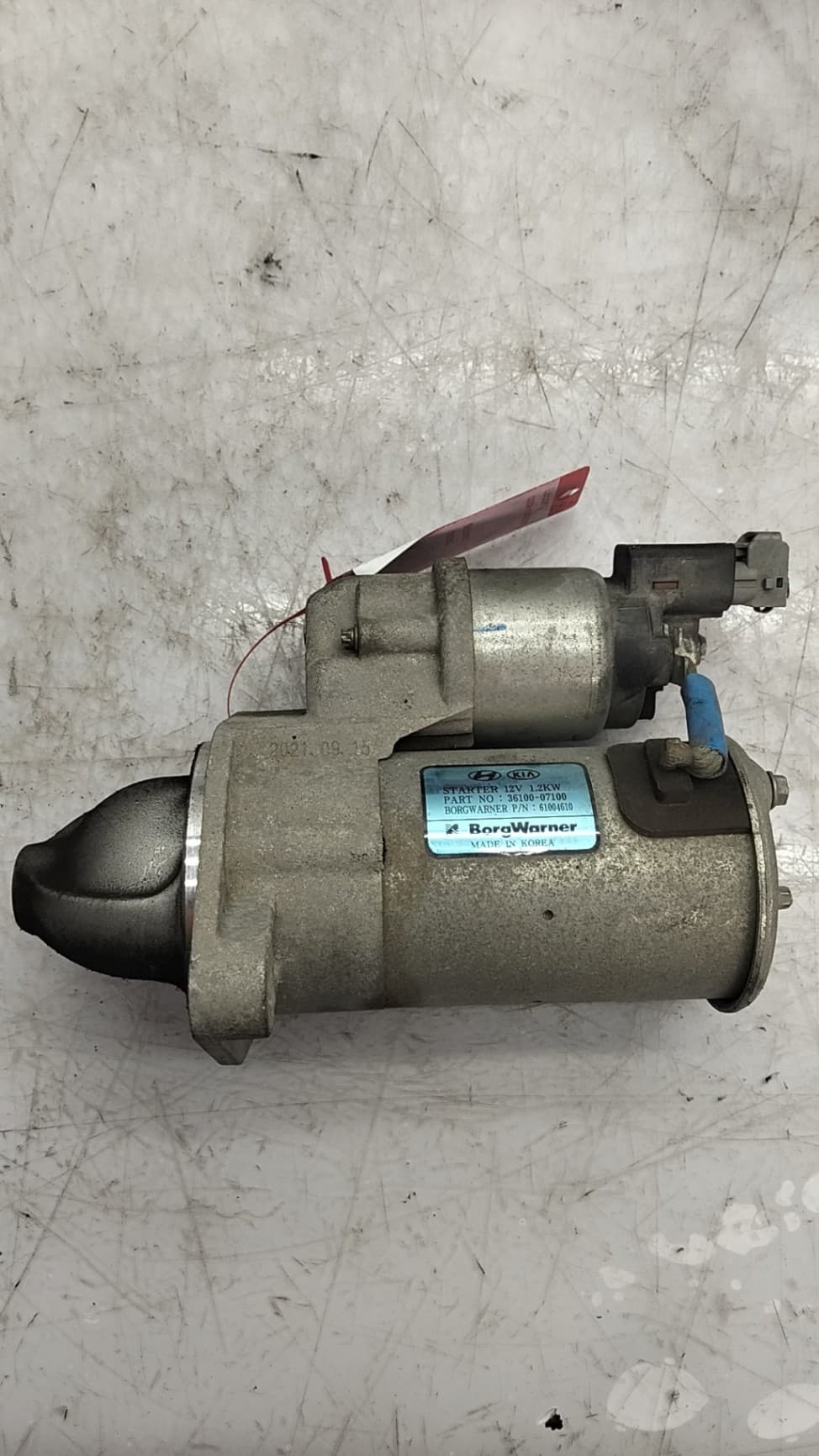 Motor arranque KIA RIO 2