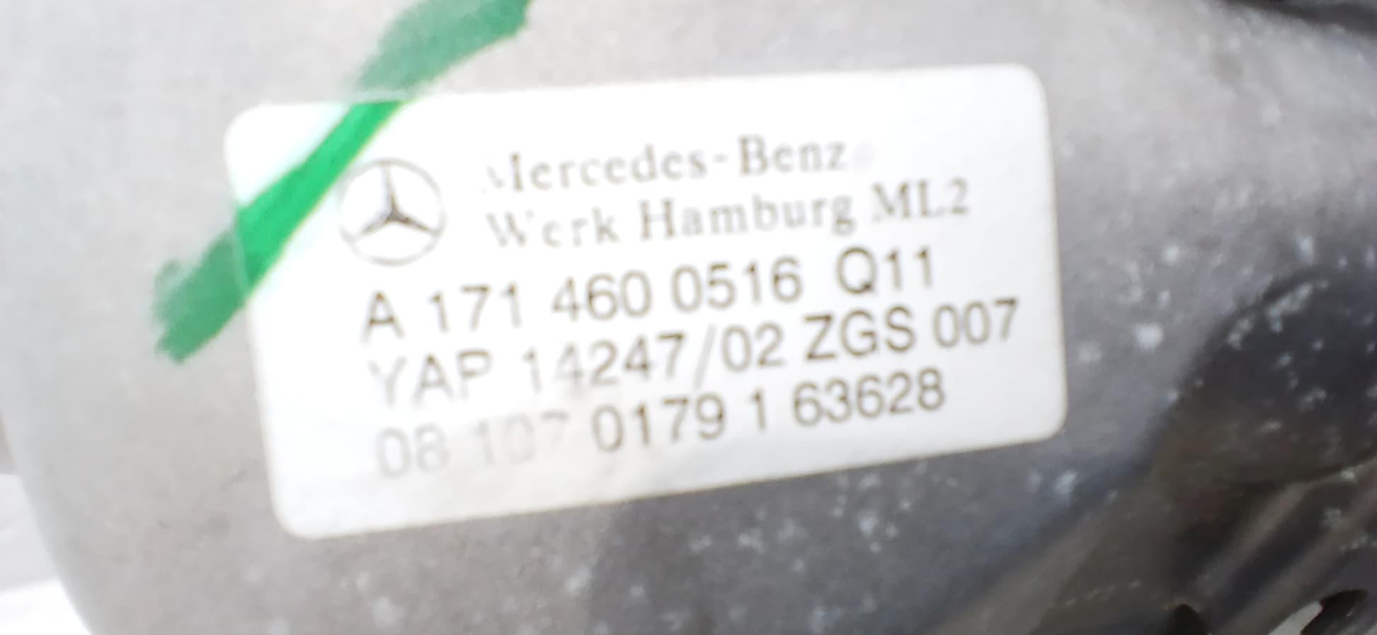 Columna direccion MERCEDES-BENZ SLK (R171) 2