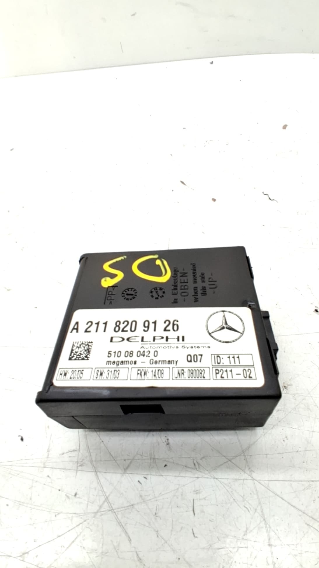 Modulo electronico MERCEDES-BENZ SLK (R171)