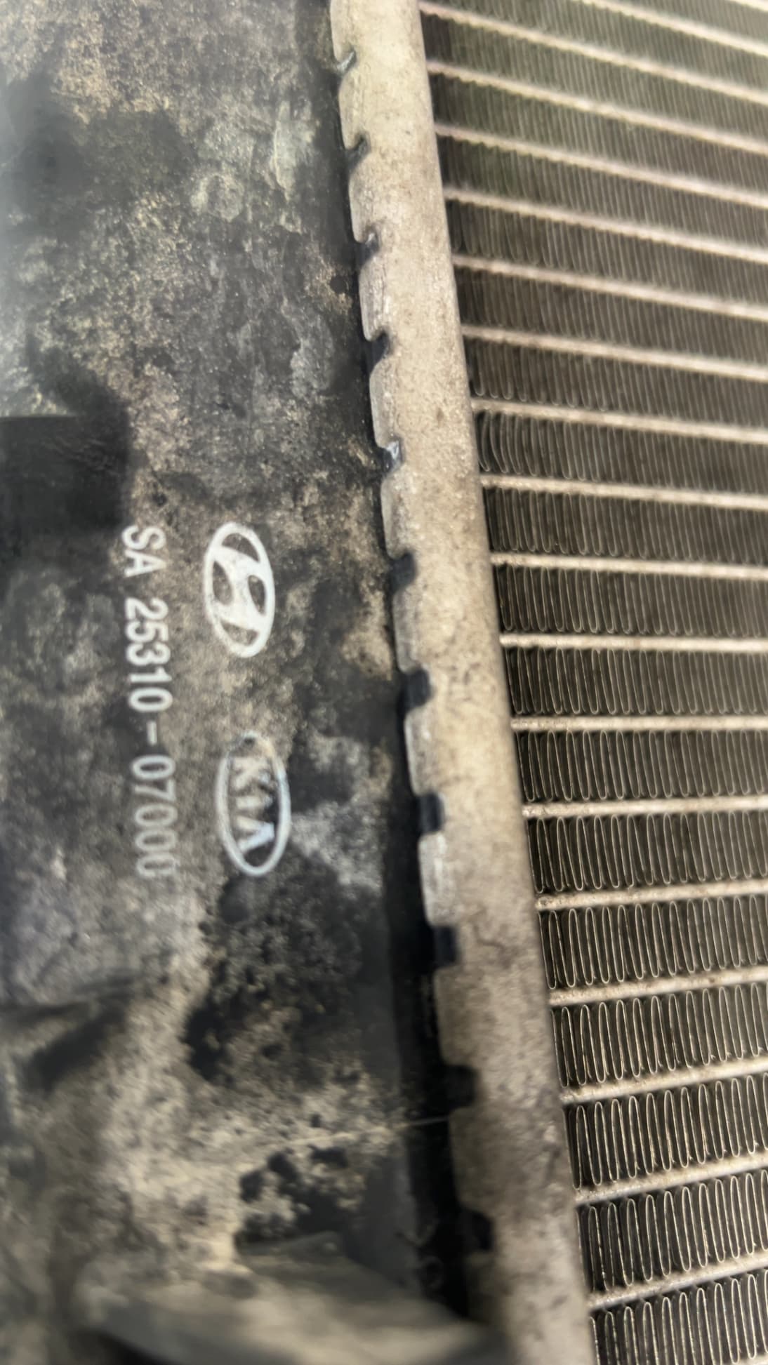 Radiador agua KIA PICANTO 2
