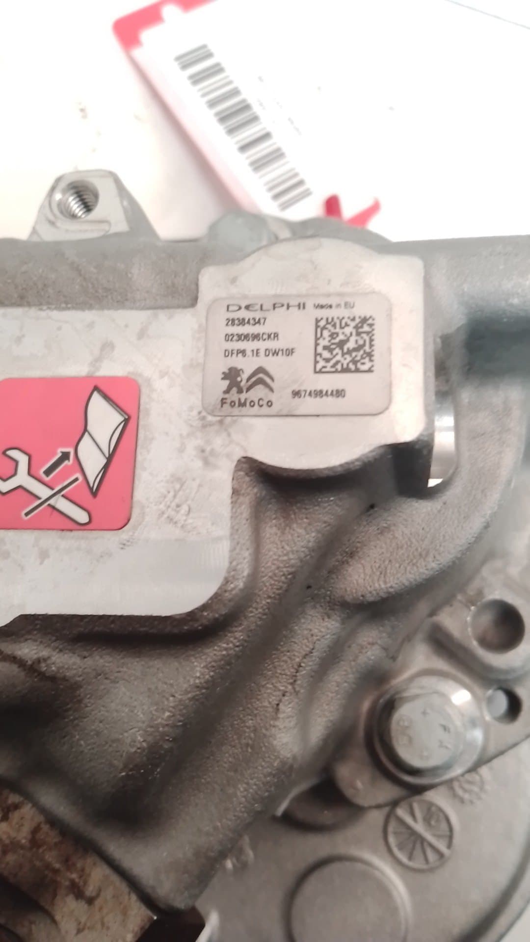 Bomba inyeccion PEUGEOT 508 SW I (8E_) 3