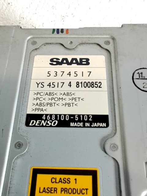 Sistema audio / radio cd SAAB 9-5 STATION WAGON (YS3E) 2