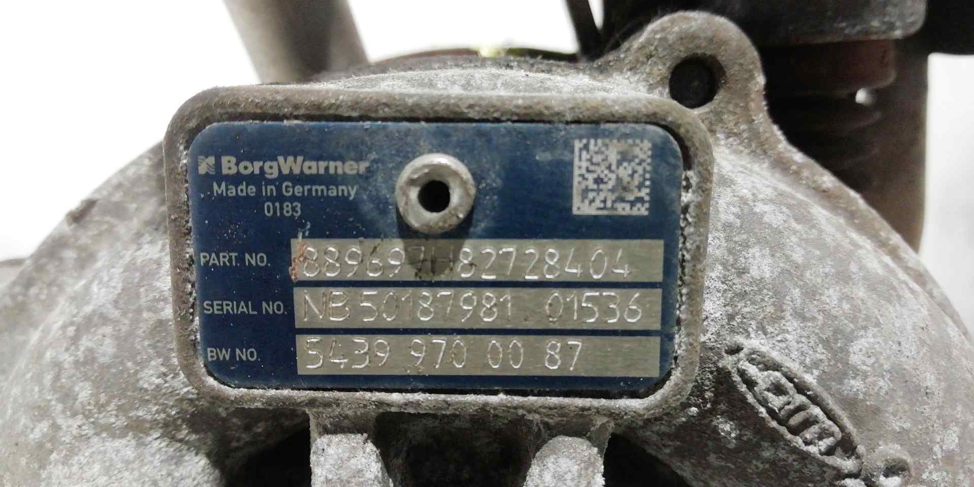 Turbocompresor RENAULT MEGANE III BERLINA 5 P 2