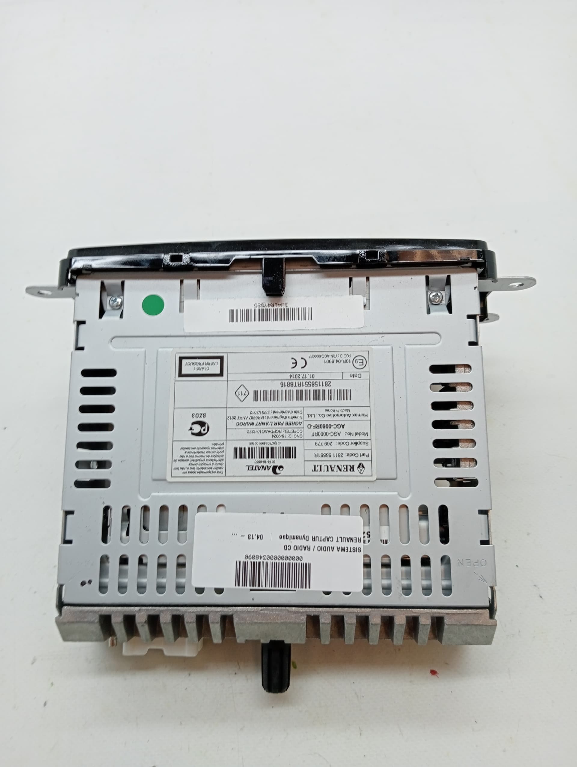 Sistema audio / radio cd RENAULT CAPTUR