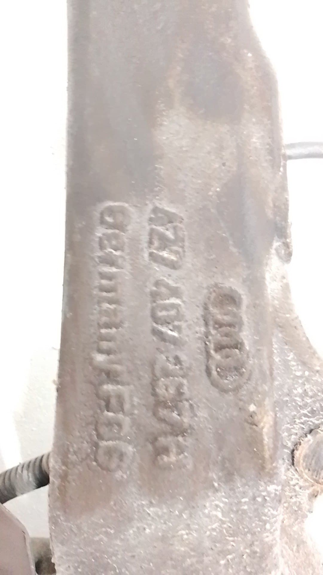Mangueta delantera izquierda AUDI A6 AVANT (4B5) 3