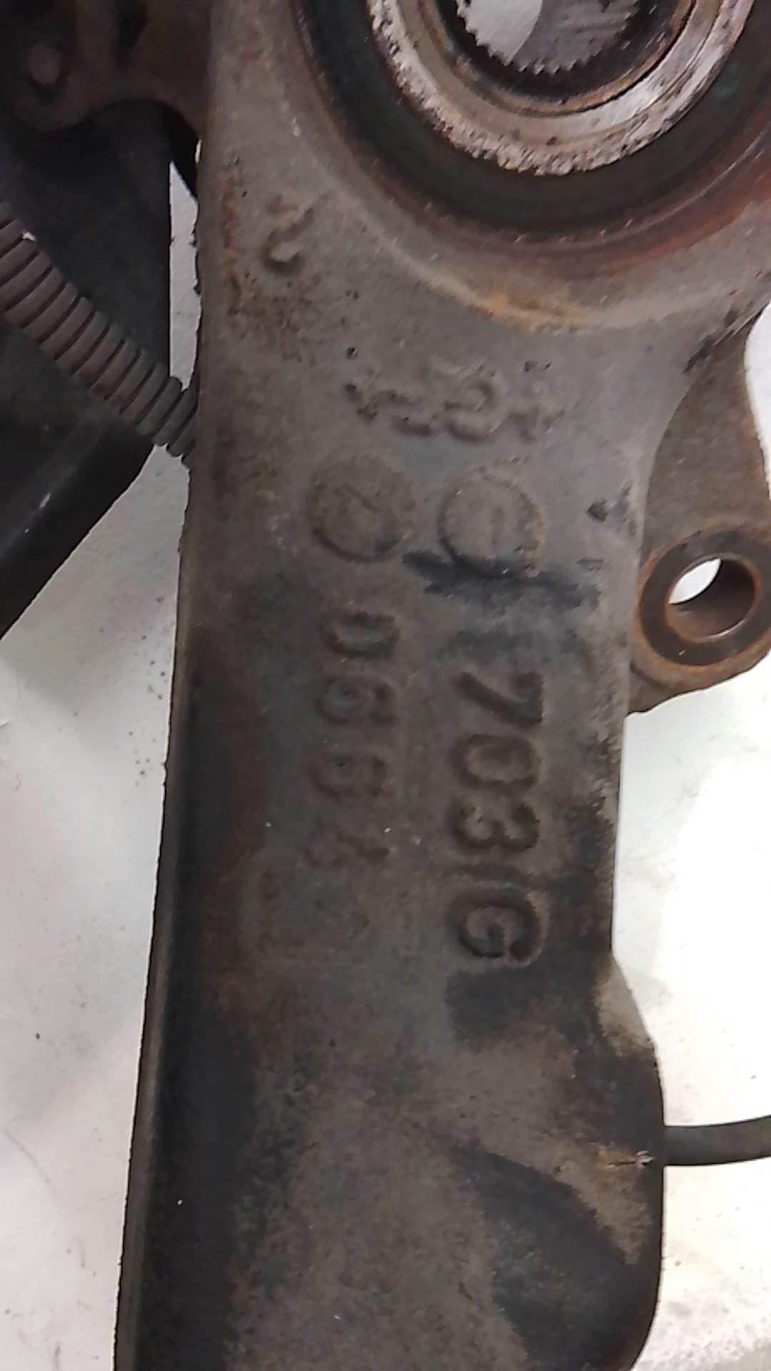 Mangueta delantera izquierda AUDI A6 AVANT (4B5) 2