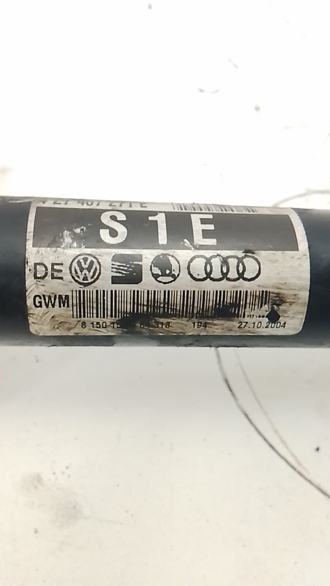 Transmision delantera izquierda AUDI A6 AVANT (4B5) 2