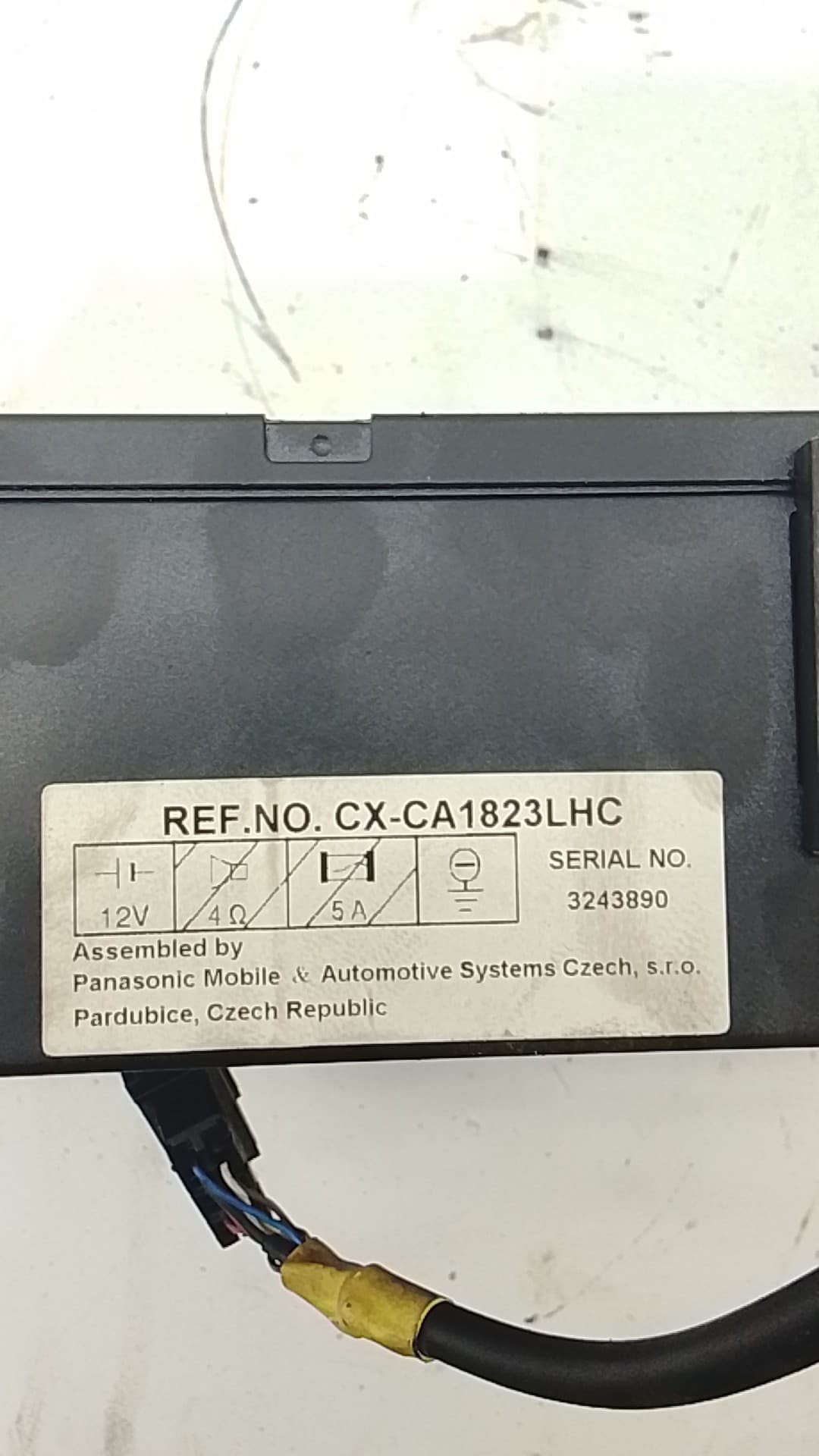 Sistema audio / radio cd AUDI A6 AVANT (4B5) 3
