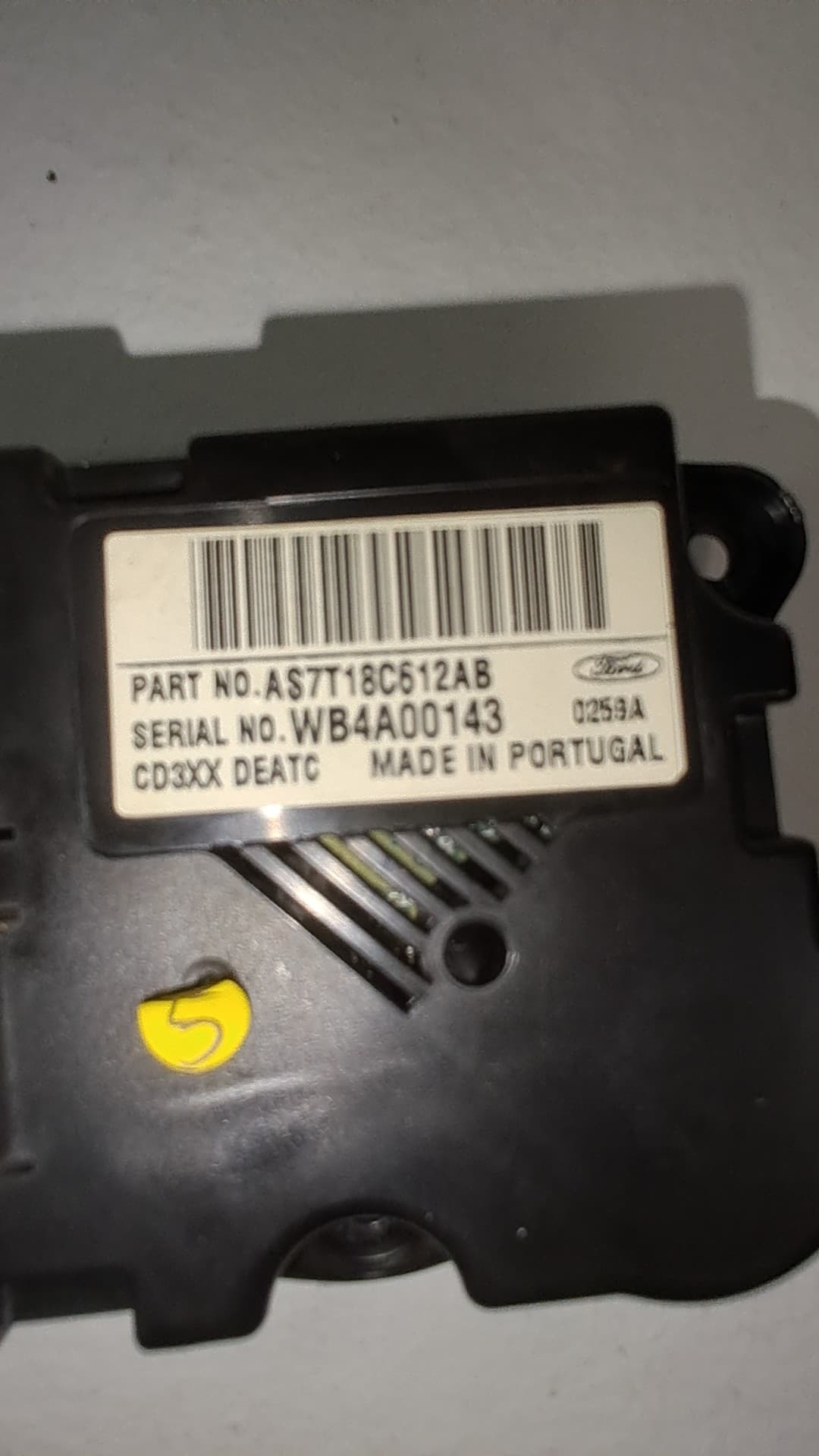 Mando climatizador FORD MONDEO IV SEDAN (BA7) 2